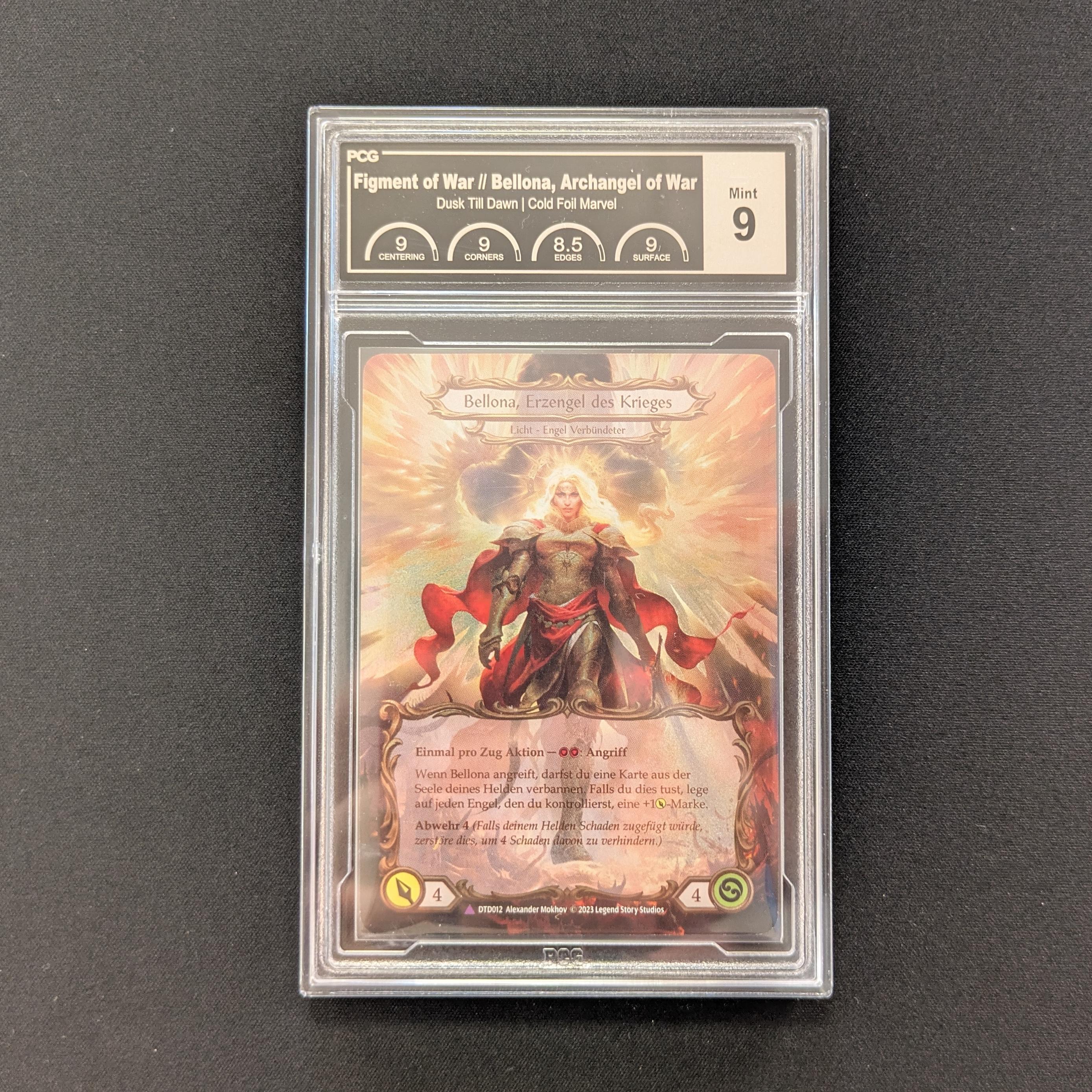 FAB Singles - Figment of War // Bellona, Archangel of War (Marvel) - - Dusk till Dawn - PCG 9 -