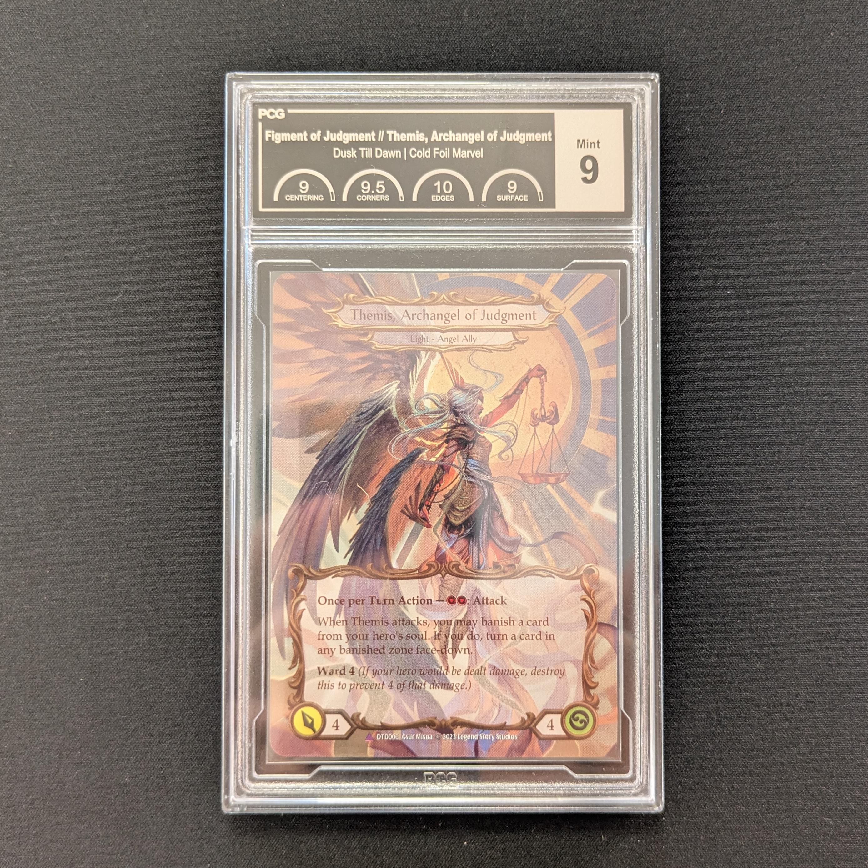 FAB Singles - Figment of Judgment // Themis, Archangel of Judgment (Marvel) - - Dusk till Dawn - PCG 9 -