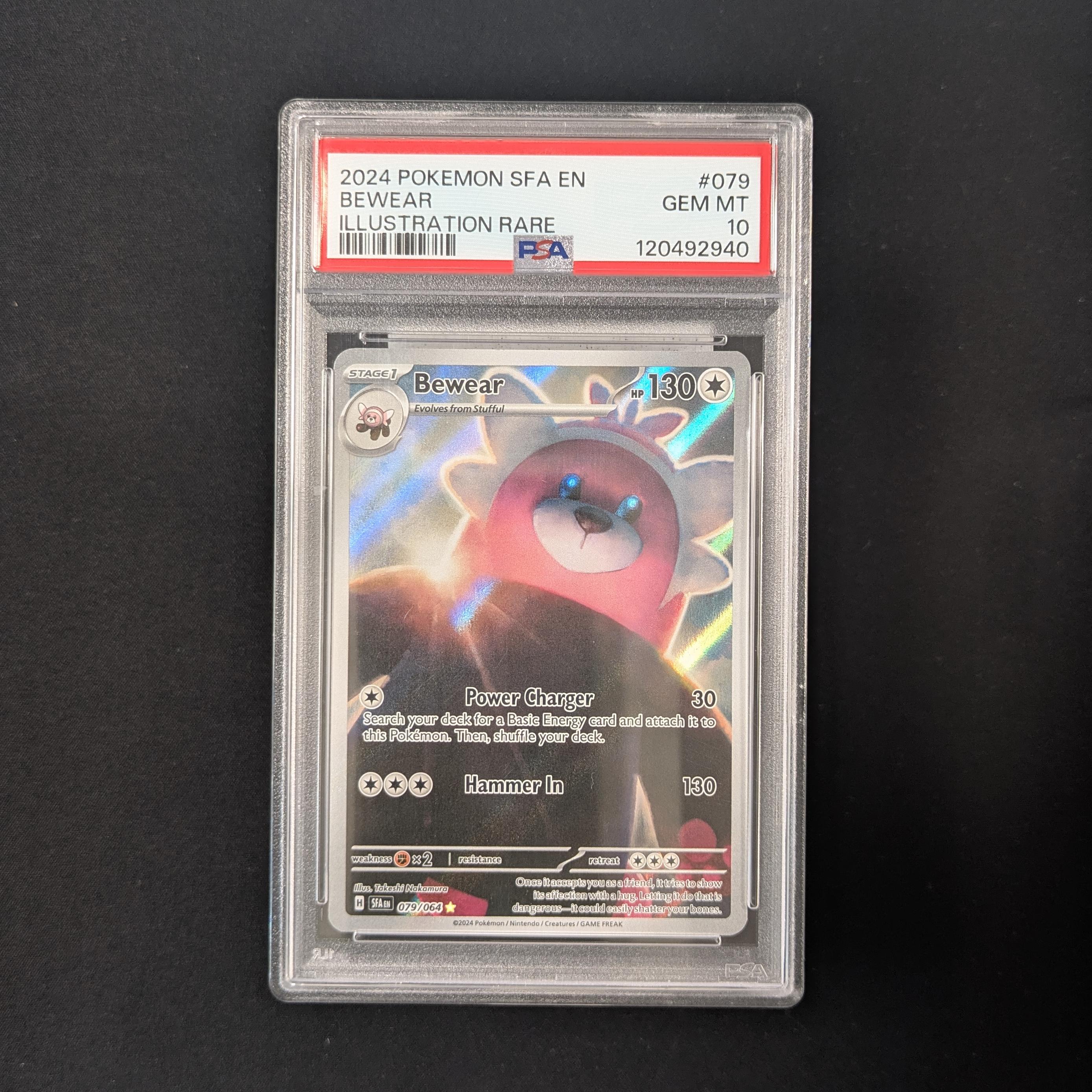 Bewear (SFA 79) - Shrouded Fable - English - PSA 10
