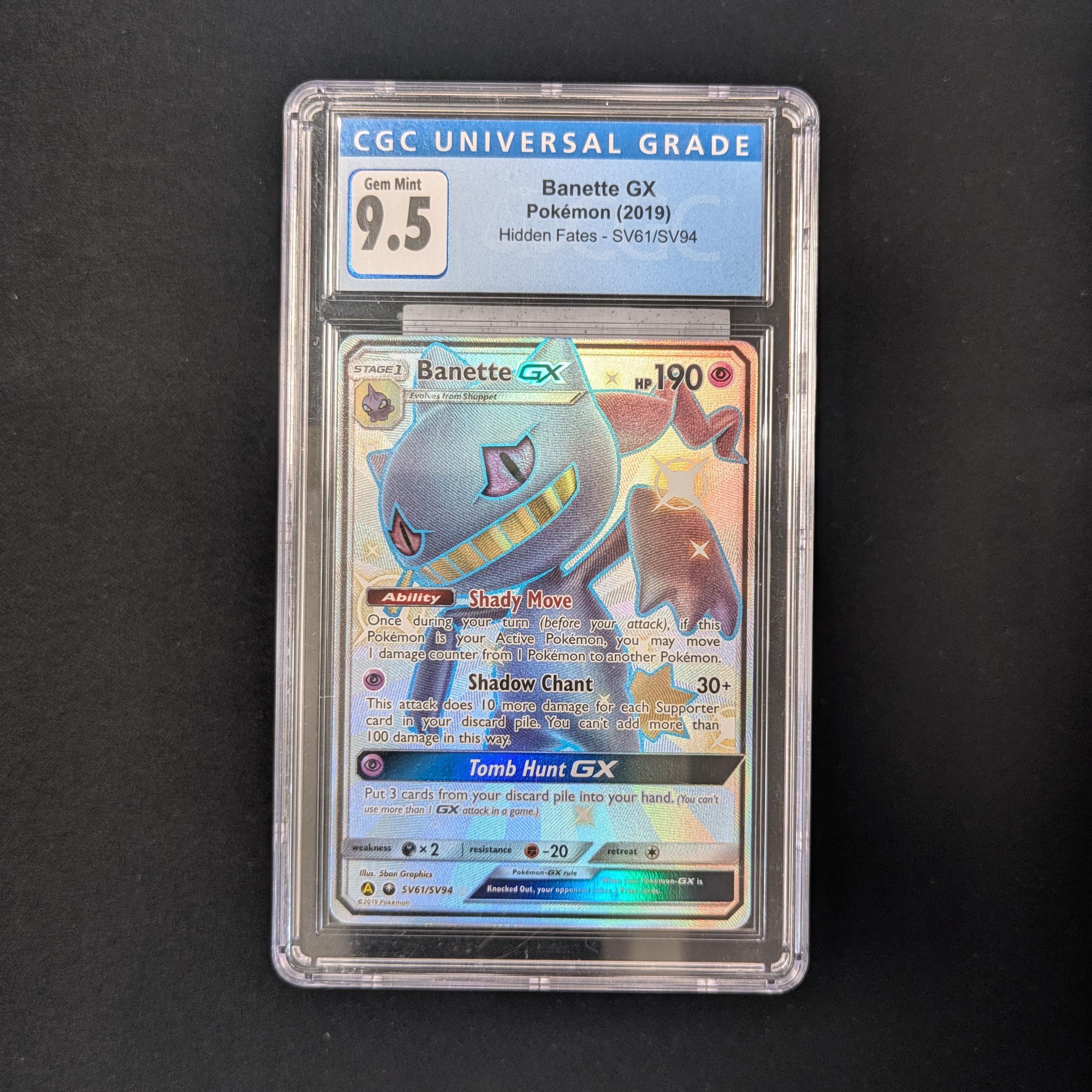 PTCG Singles - Banette GX (HIF SV61) - Hidden Fates -