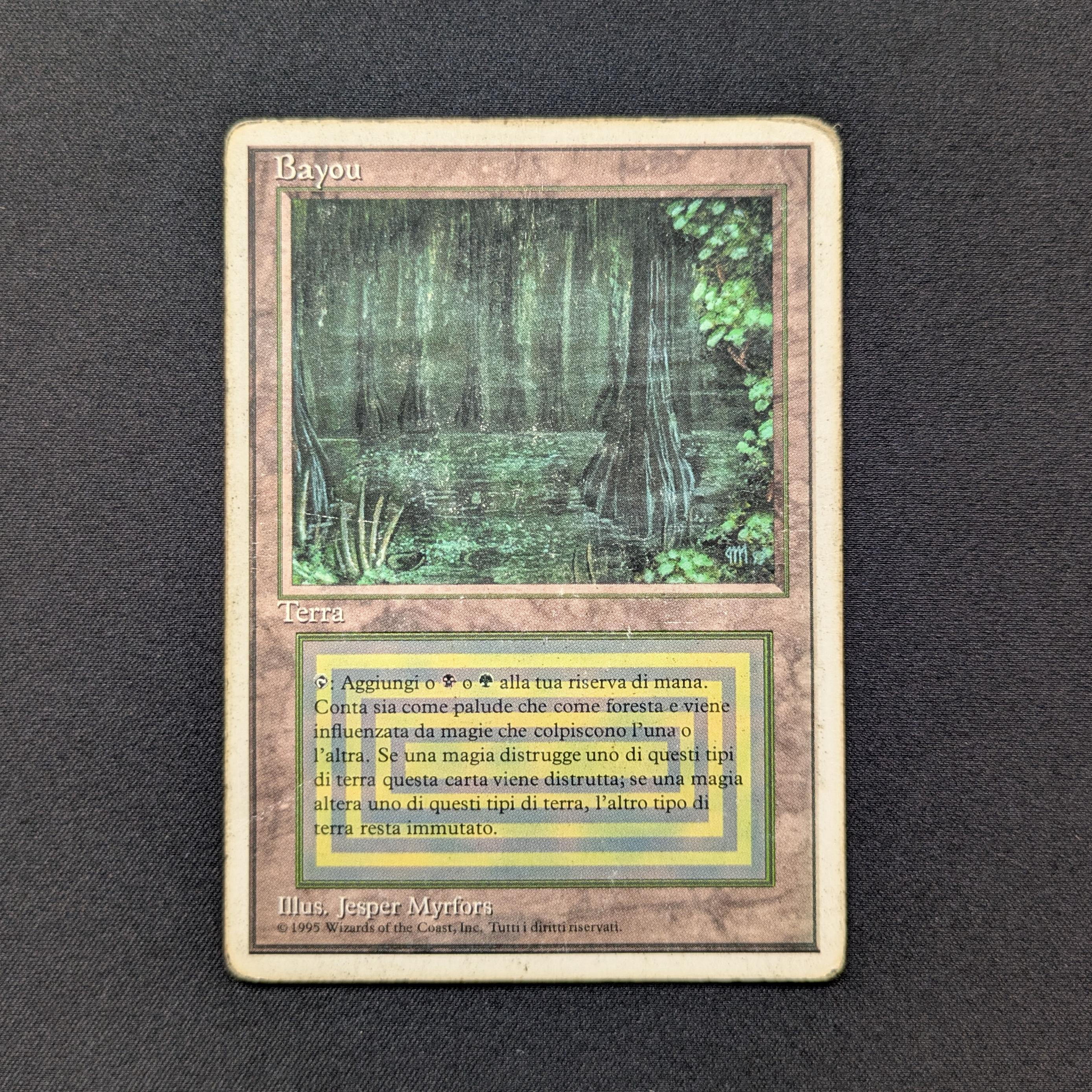 MTG Singles - Bayou - Foreign White Bordered -