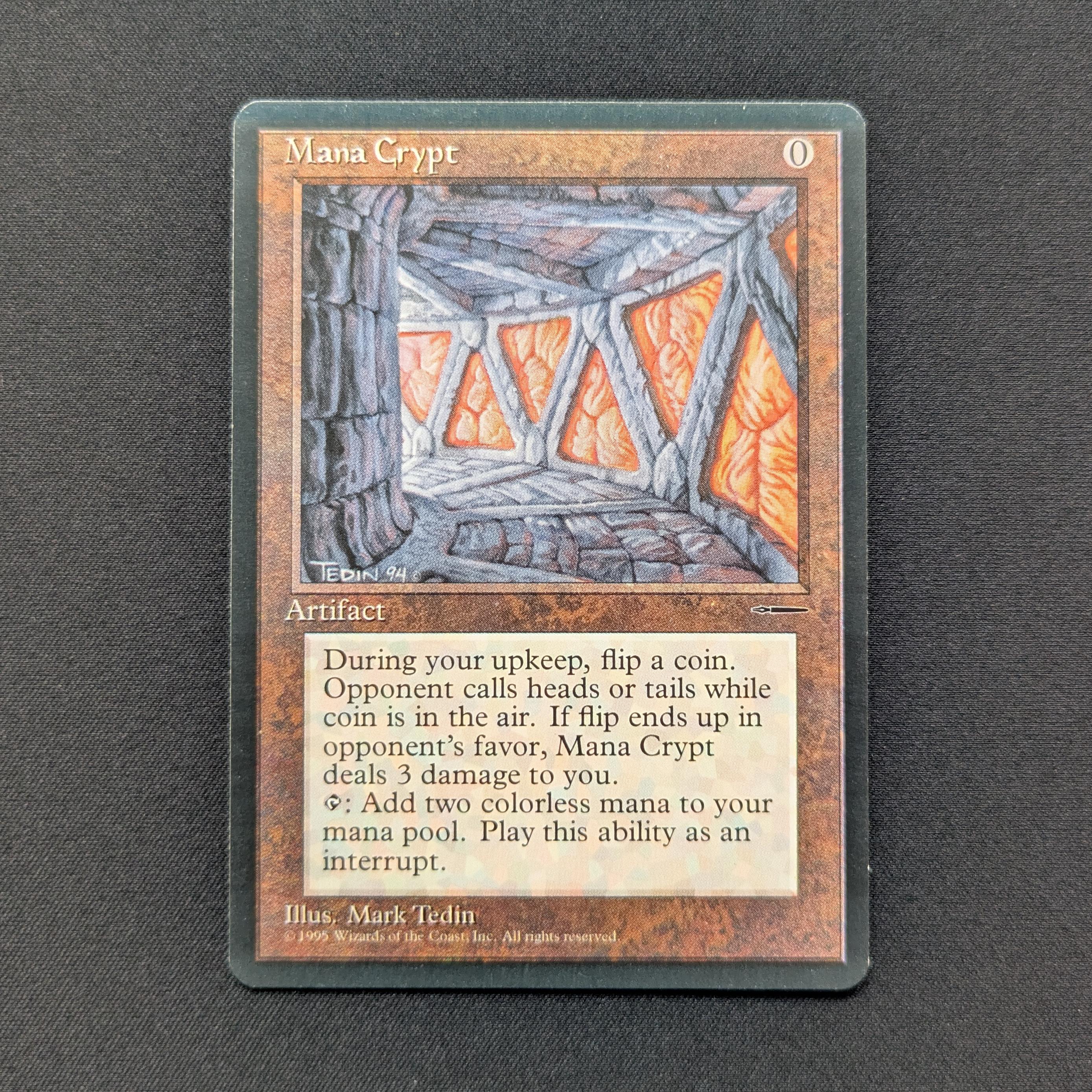 MTG Singles - Mana Crypt (V.1) - Harper Prism Promo - GD -