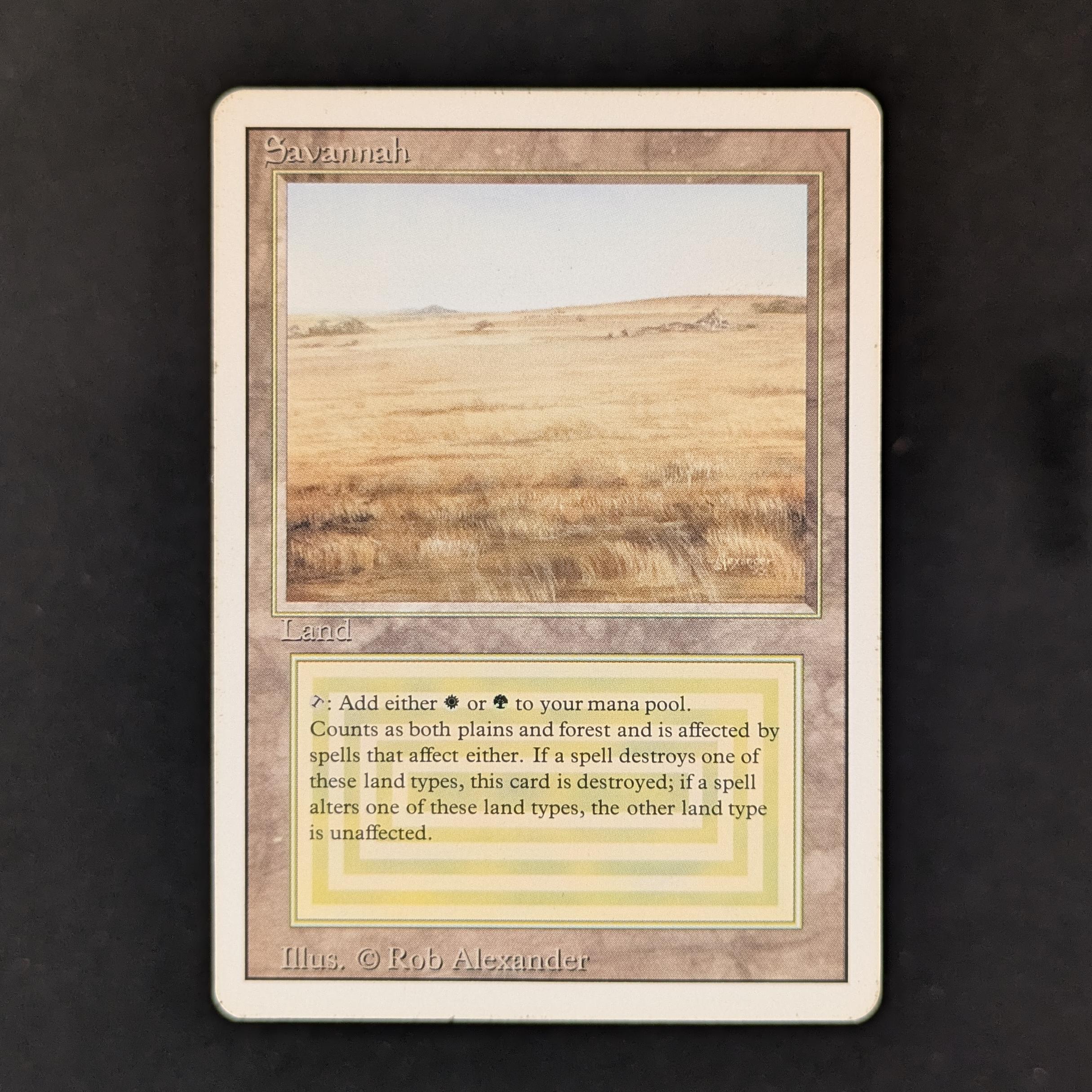 MTG Singles - Savannah - Revised -