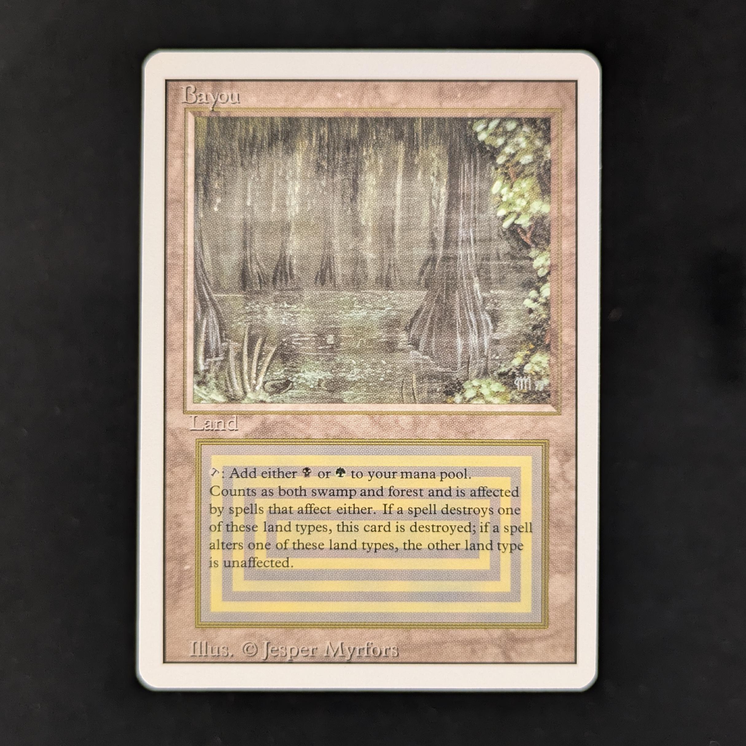 MTG Singles - Bayou - Revised -