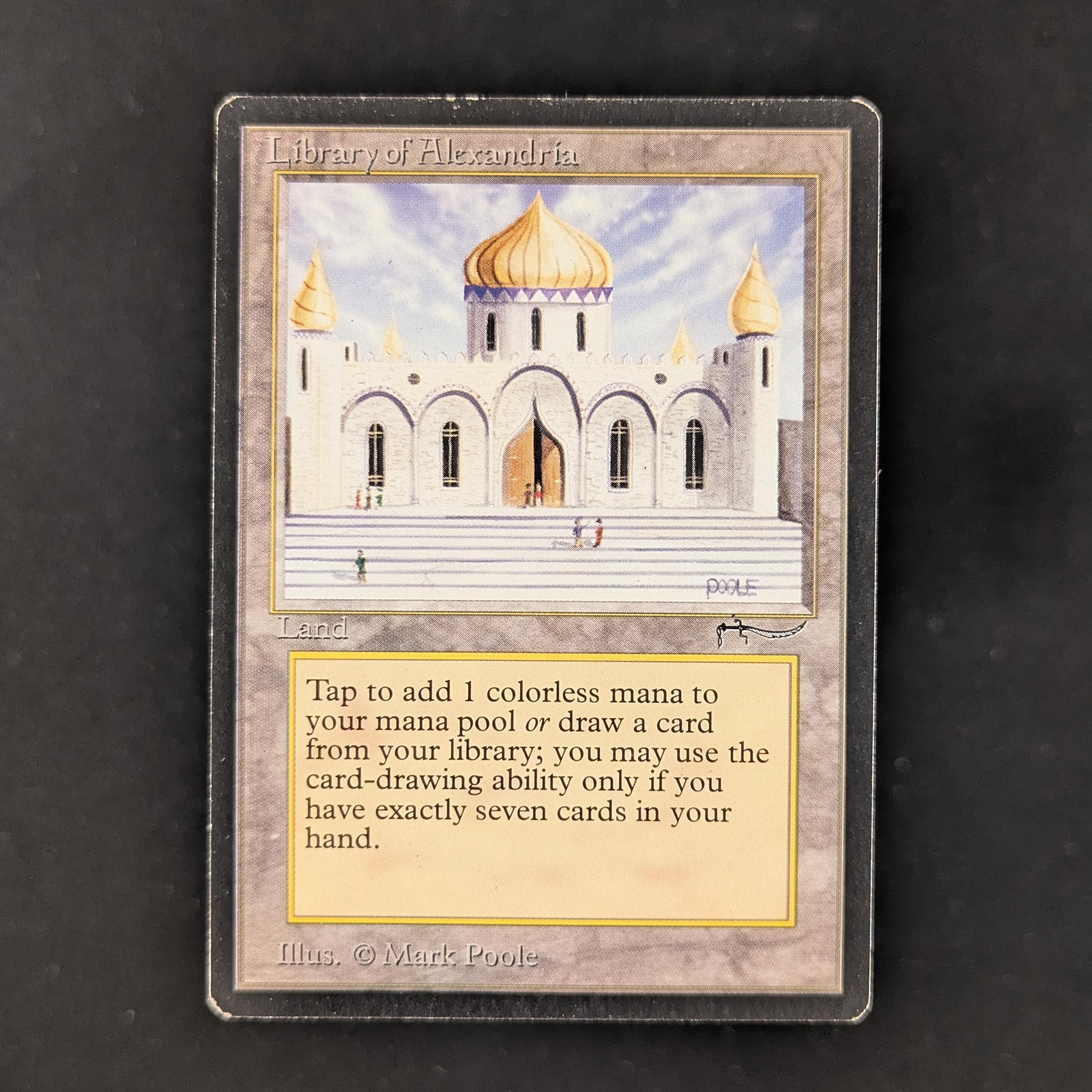 MTG Singles - Library of Alexandria - Arabian Nights - LP - 29897