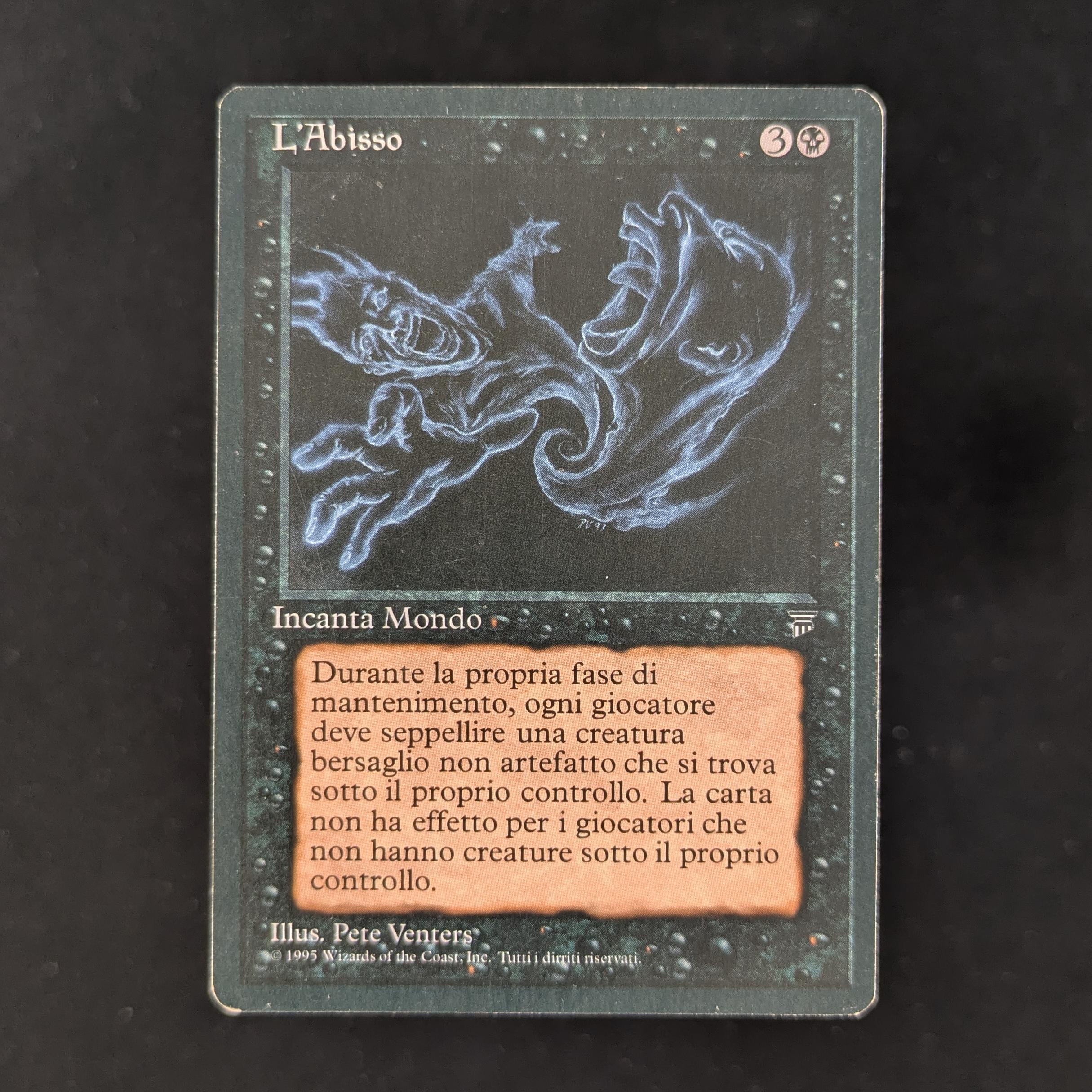 MTG Singles - The Abyss - Legends Italian - PO - 29907