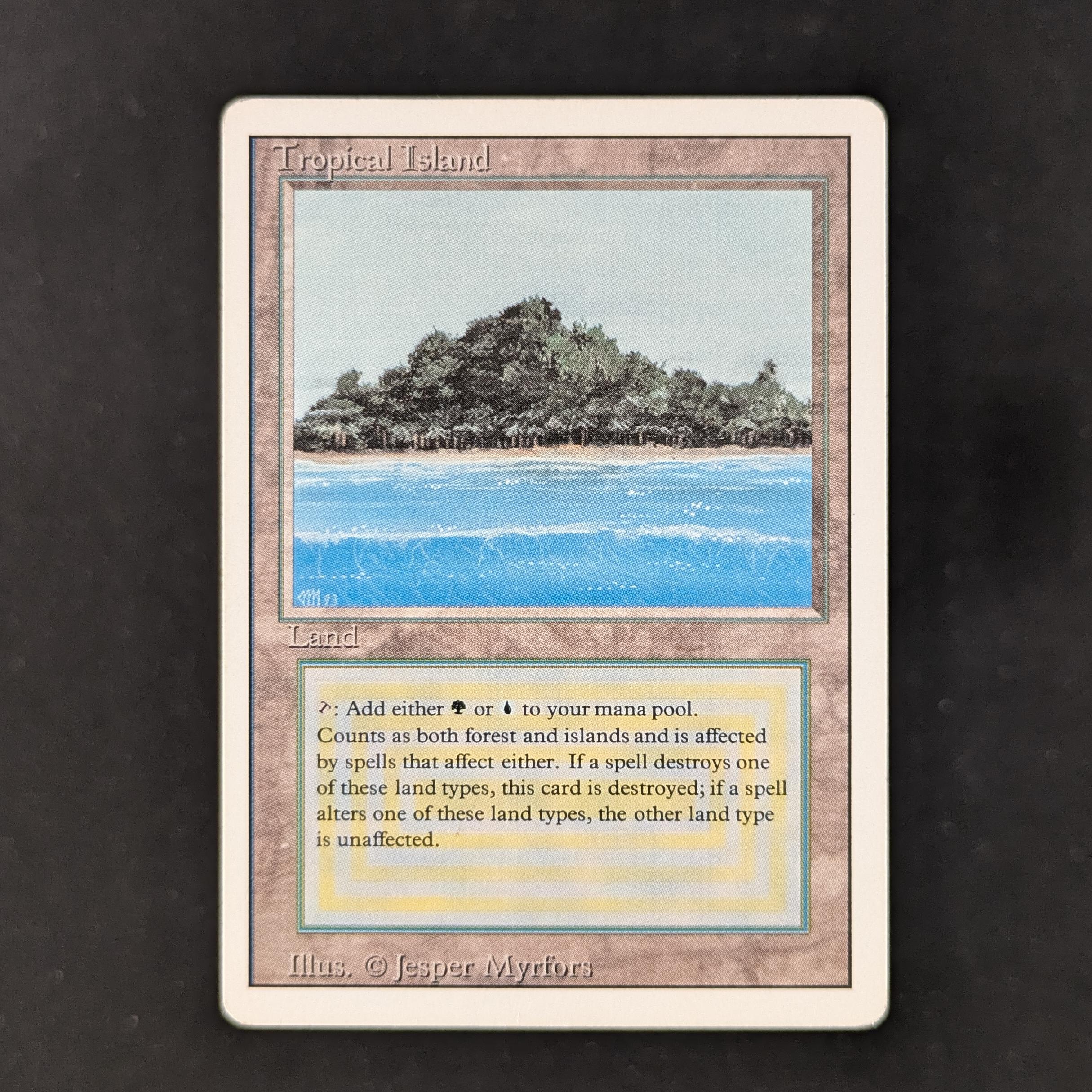 MTG Singles - Tropical Island - Revised - PL - 29928