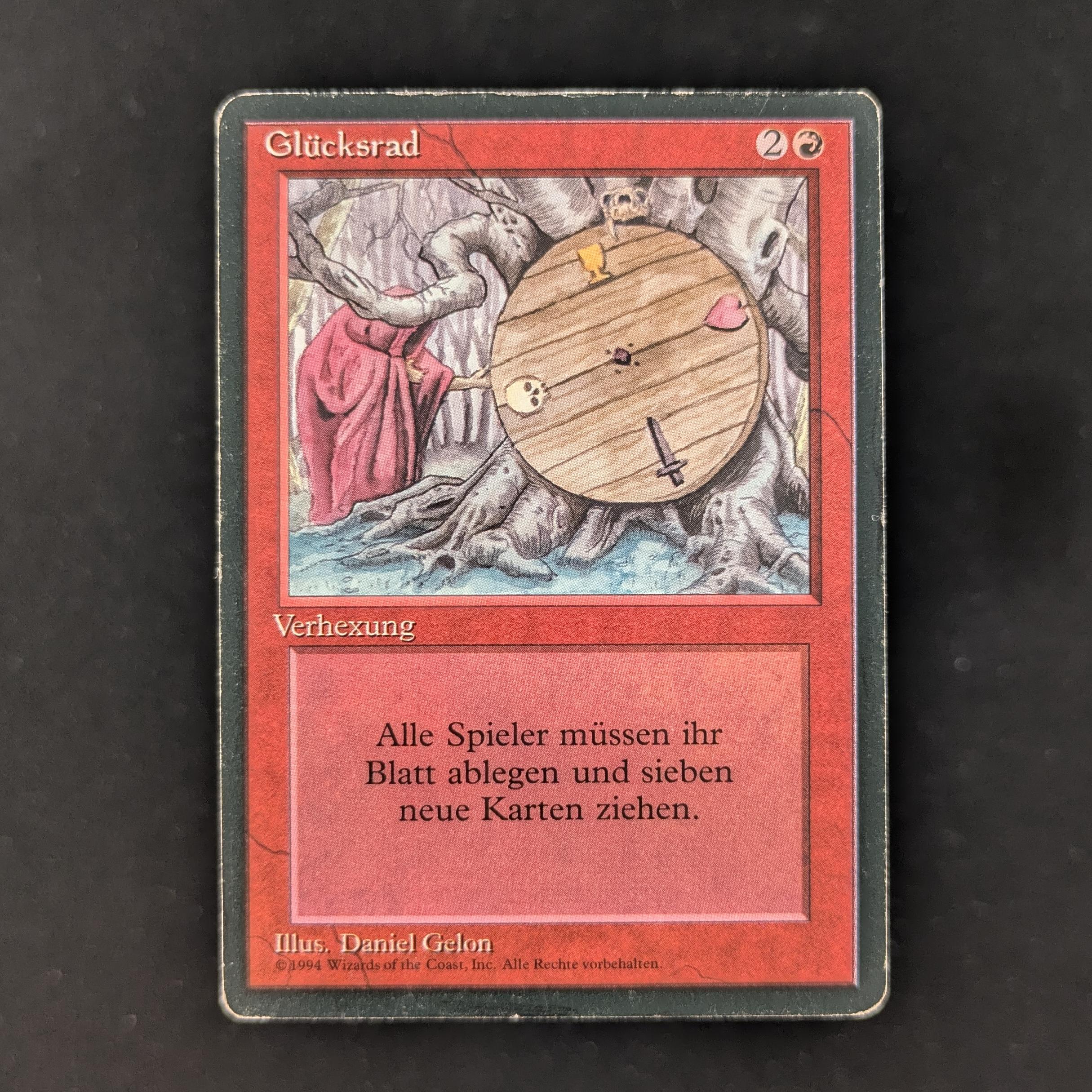 MTG Singles - Wheel of Fortune - Foreign Black Bordered - German - PL - 29946