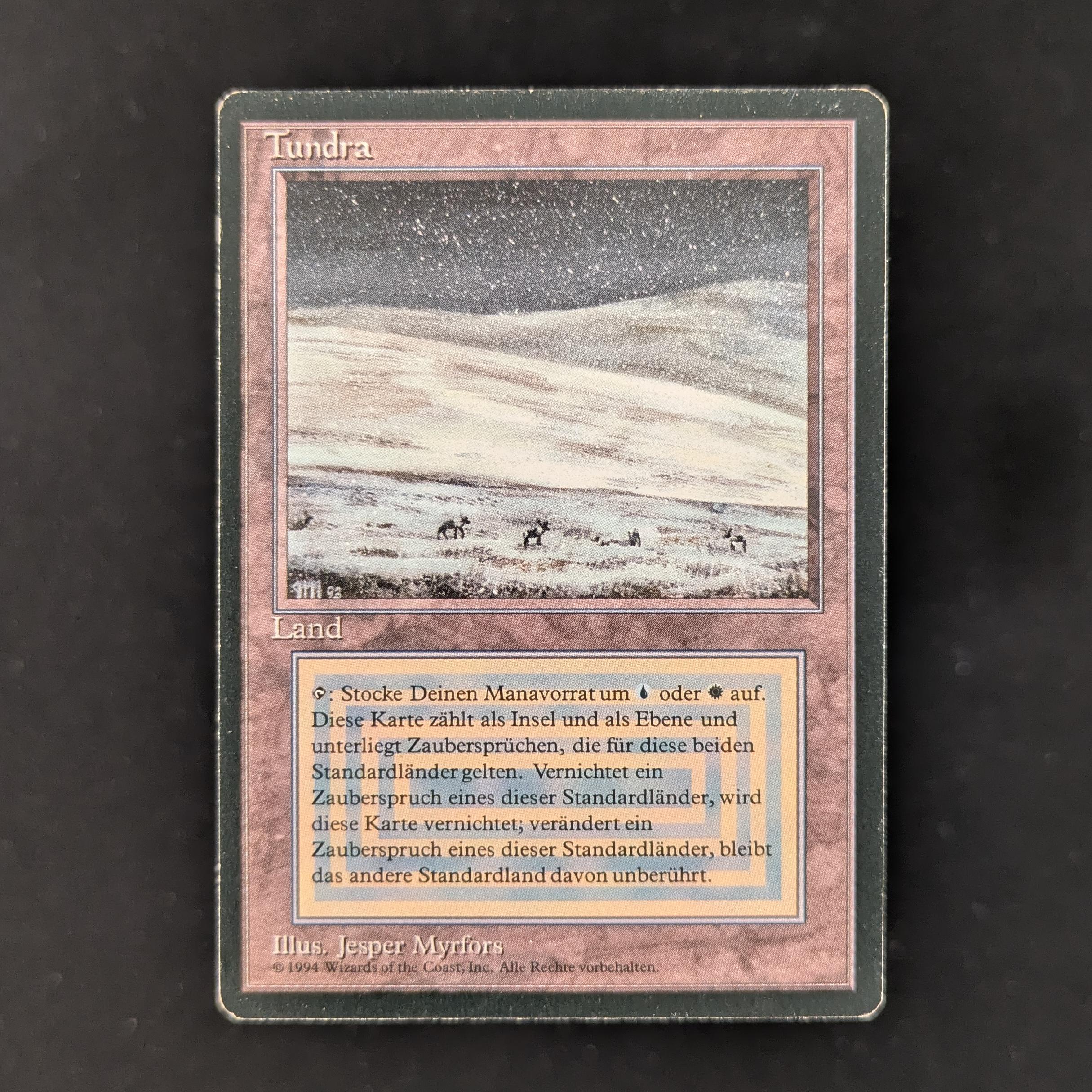 MTG Singles - Tundra - Foreign Black Bordered - German - PL - 29948