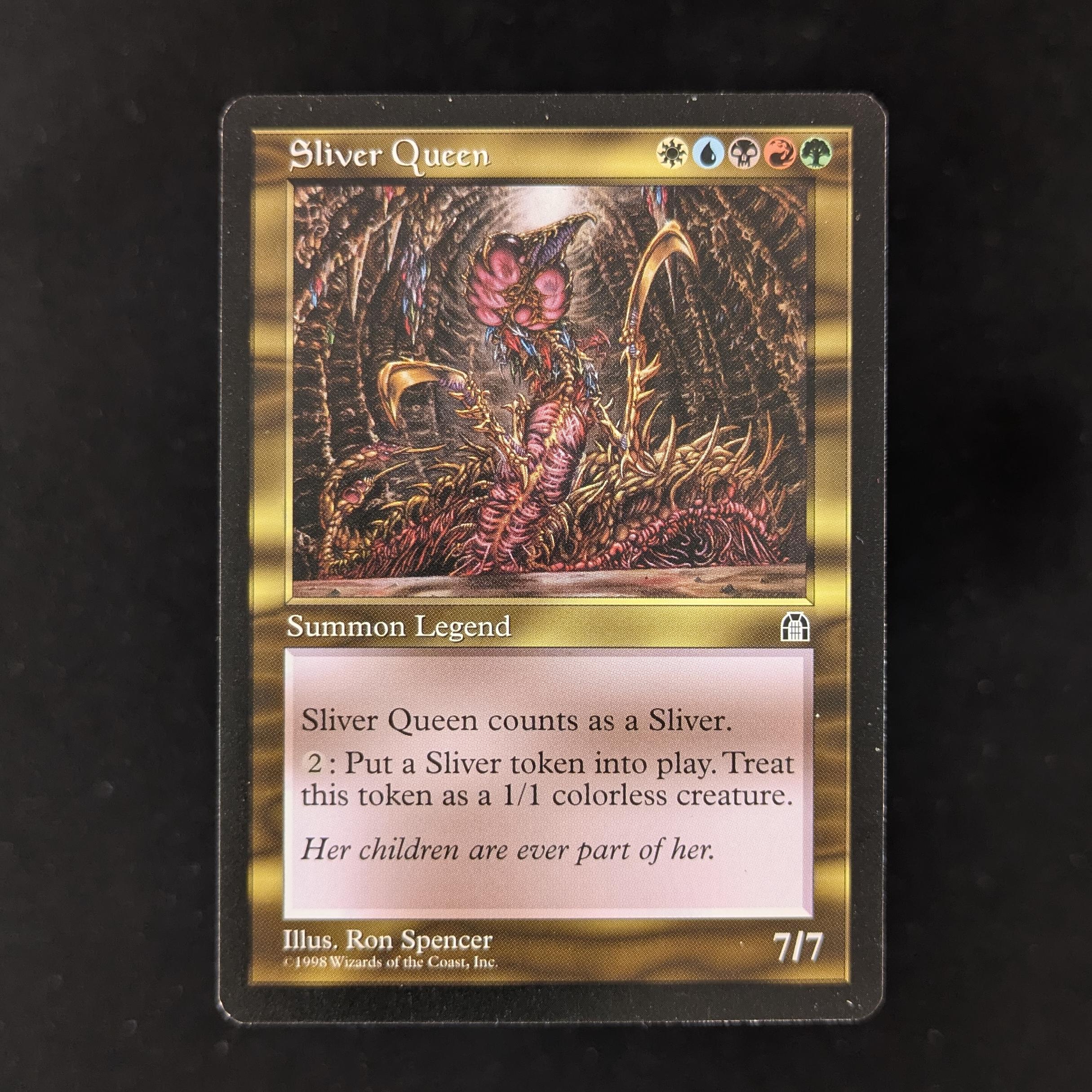 MTG Singles - Sliver Queen - Stronghold - English - EX - 29970