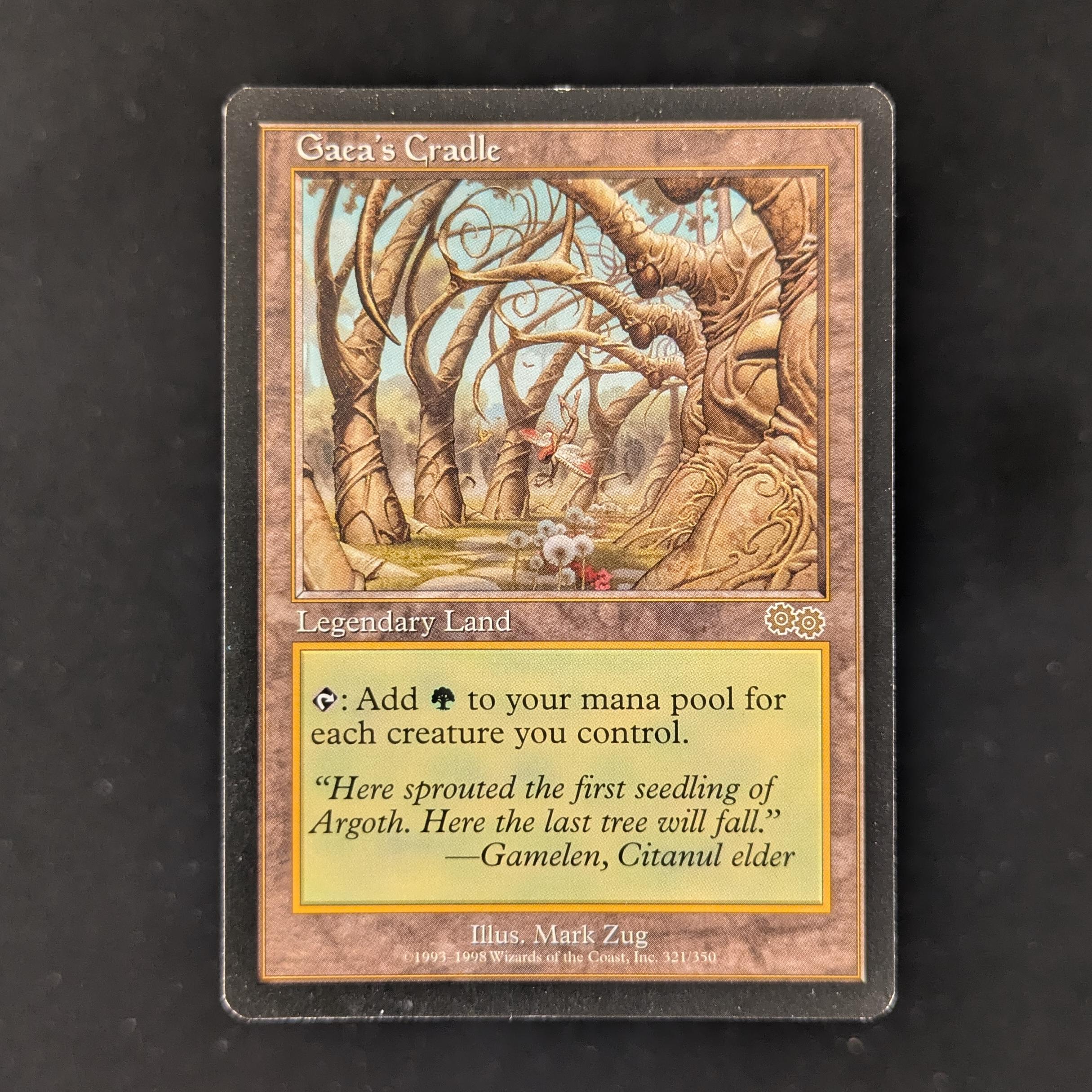 MTG Singles - Gaea's Cradle - Urza's Saga - English - EX - 29985