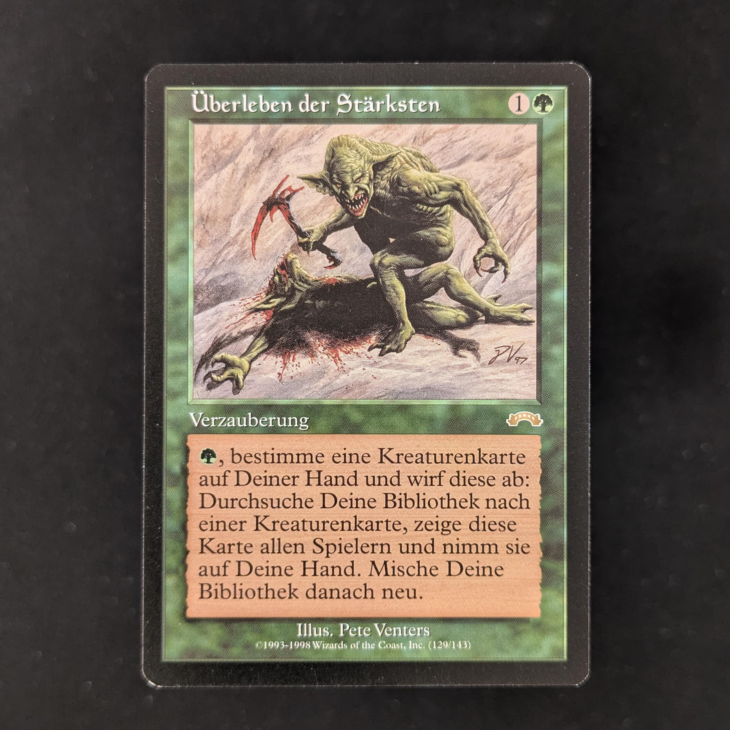 MTG Singles - Survival of the Fittest - Exodus - German - NM - 29988