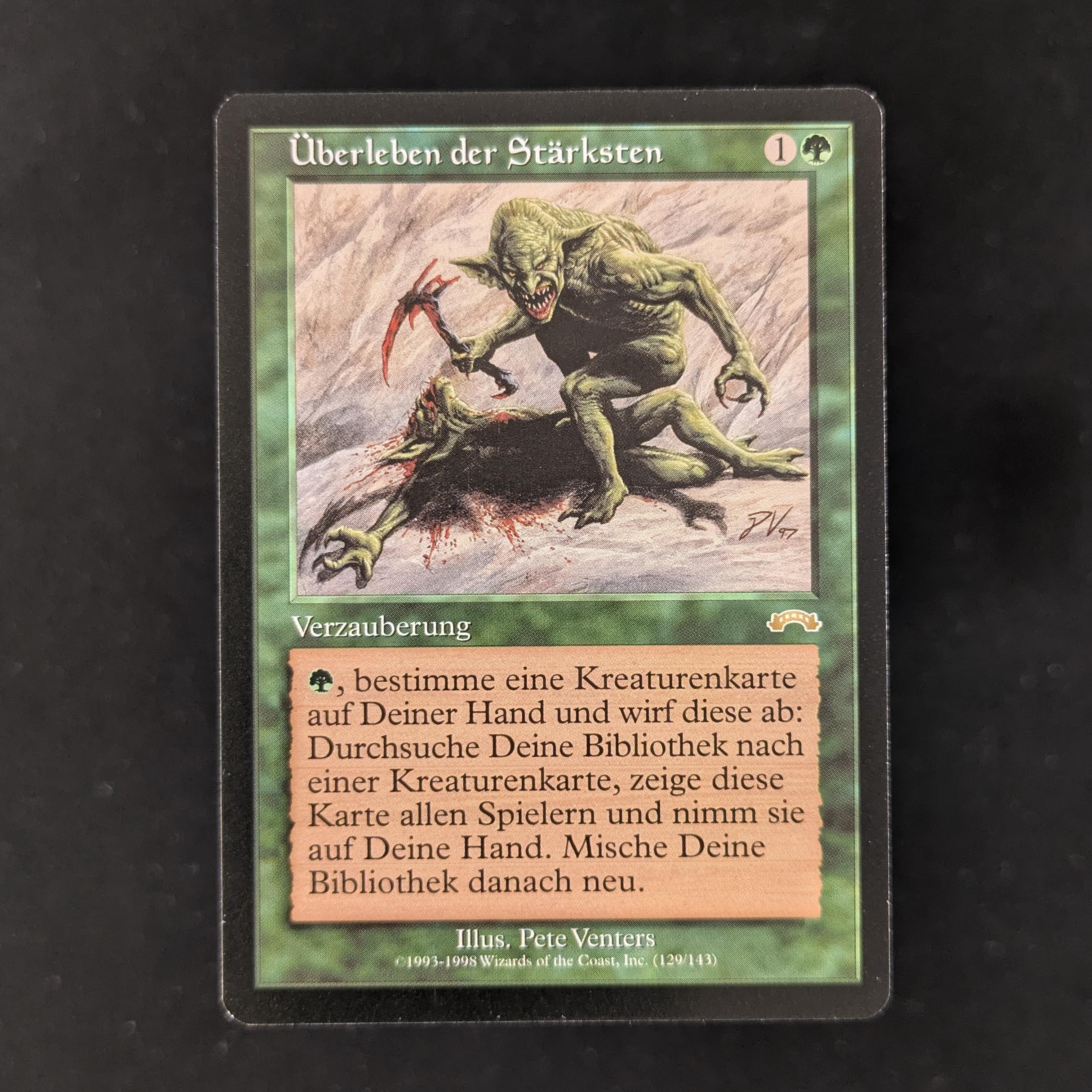 MTG Singles - Survival of the Fittest - Exodus - German - NM - 29989