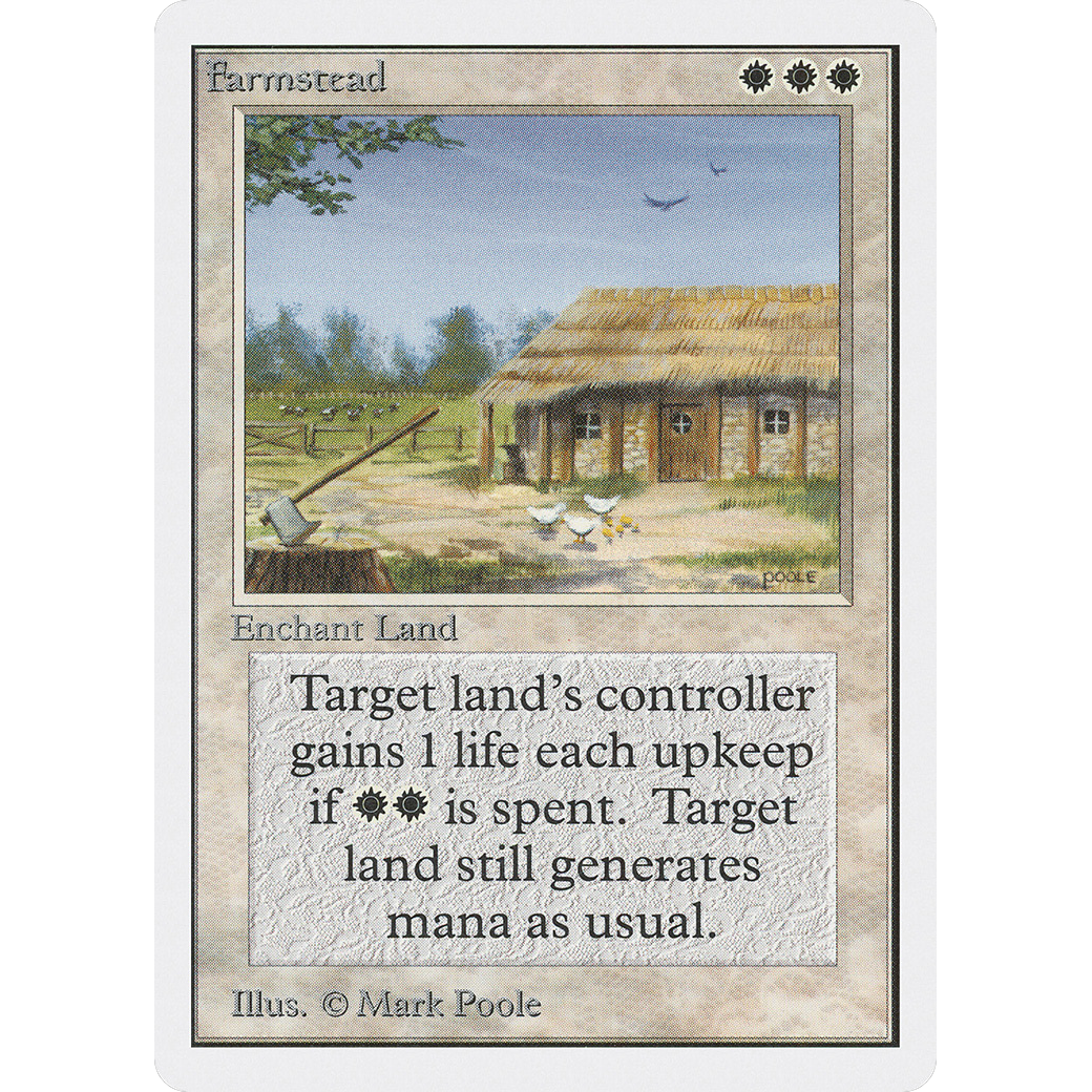 MTG Singles - Farmstead - Unlimited - Regular
