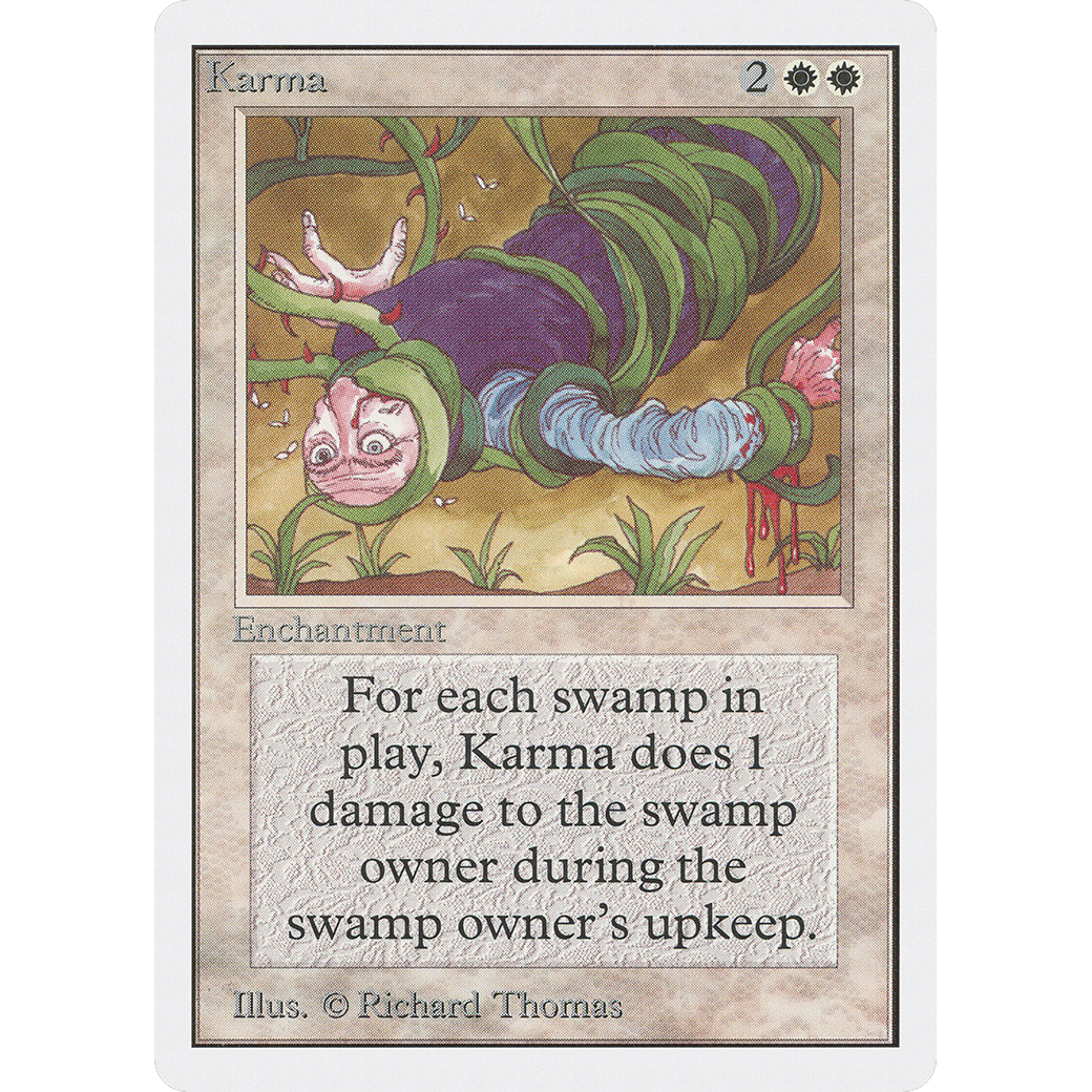 MTG Singles - Karma - Unlimited - Regular