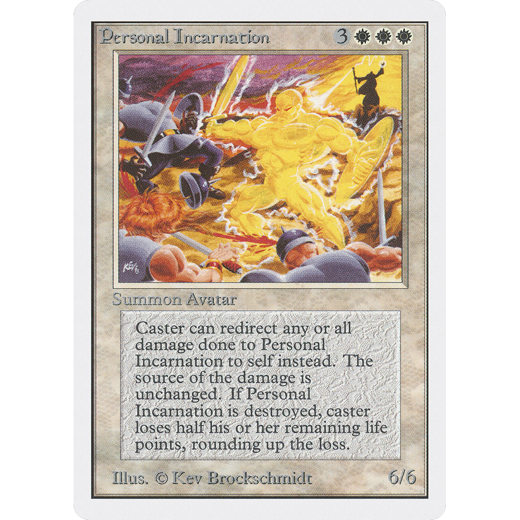 MTG Singles - Personal Incarnation - Unlimited - Regular