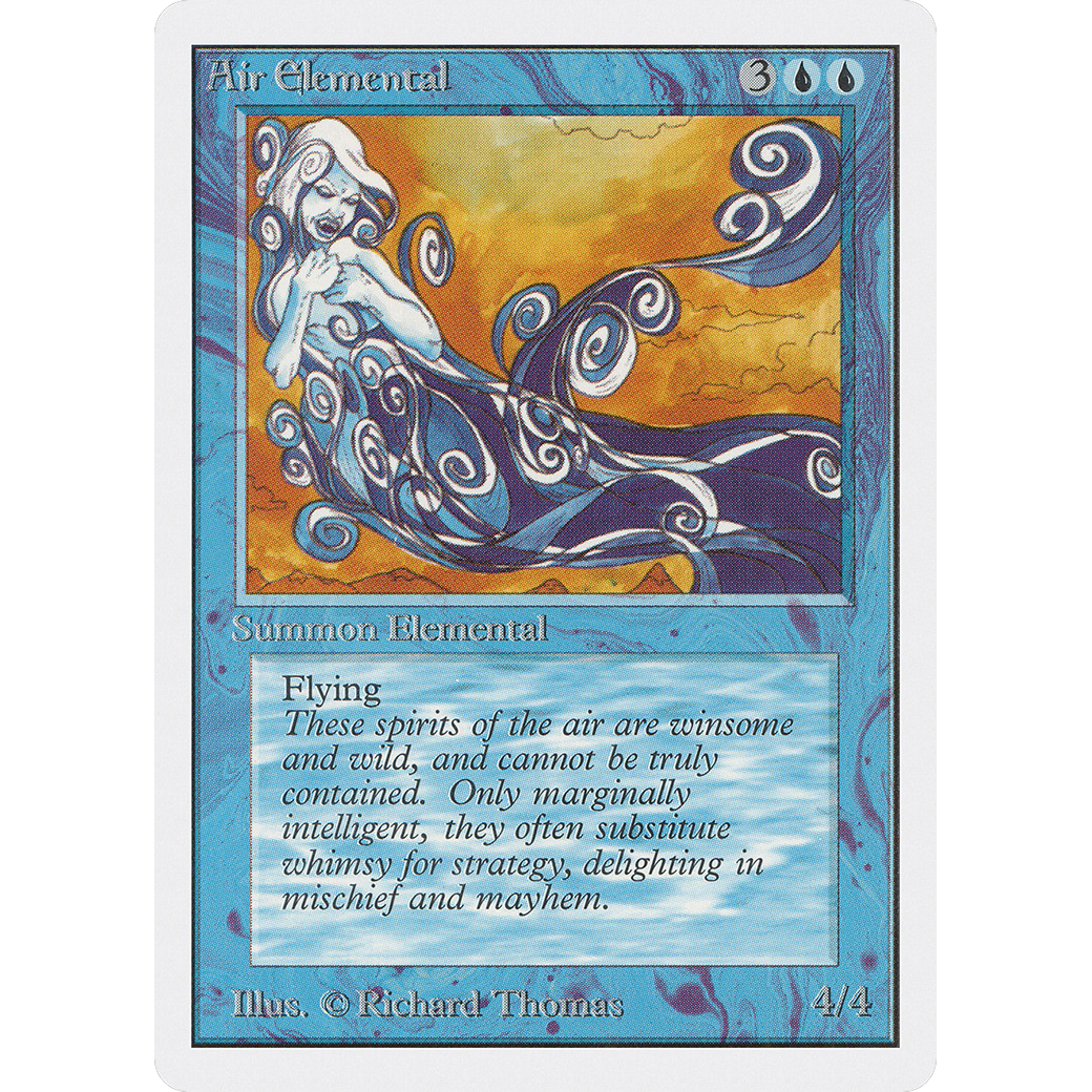 MTG Singles - Air Elemental - Unlimited - Regular