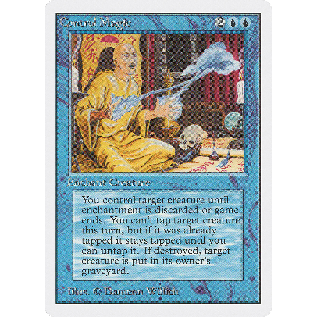 MTG Singles - Control Magic - Unlimited - Regular