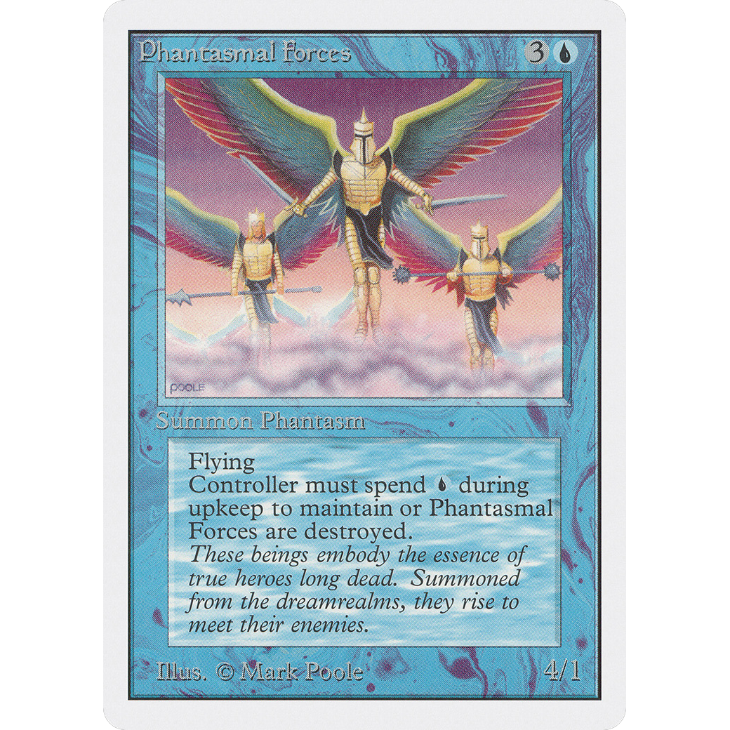 MTG Singles - Phantasmal Forces - Unlimited - Regular