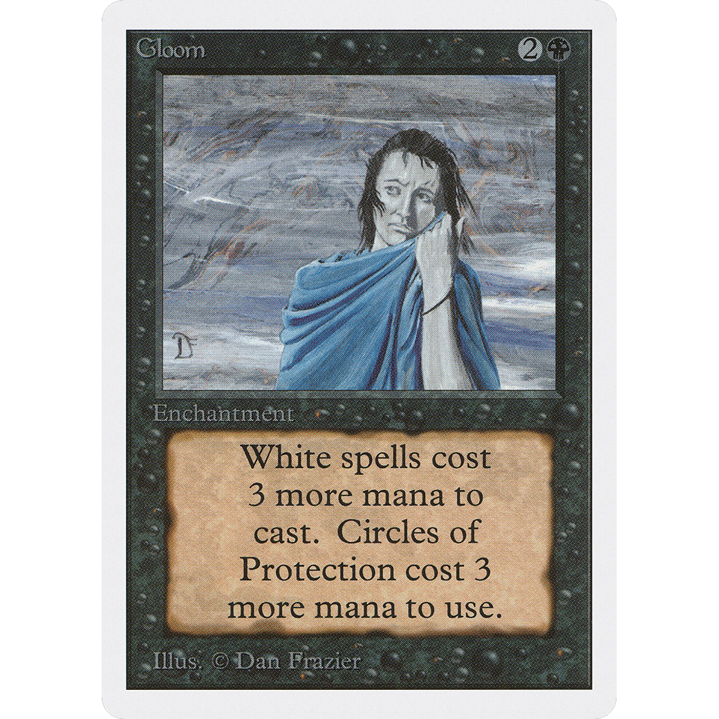MTG Singles - Gloom - Unlimited - Regular