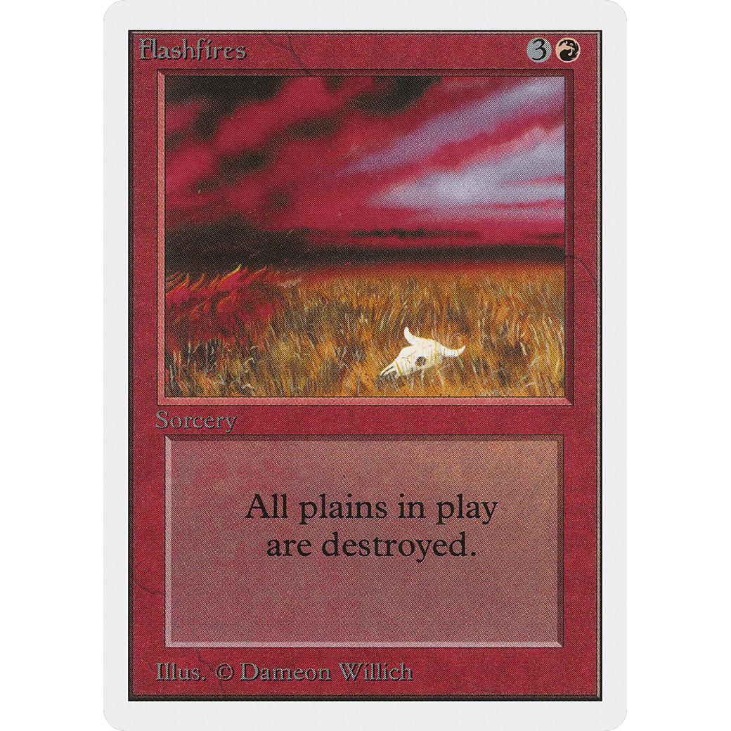 MTG Singles - Flashfires - Unlimited - Regular