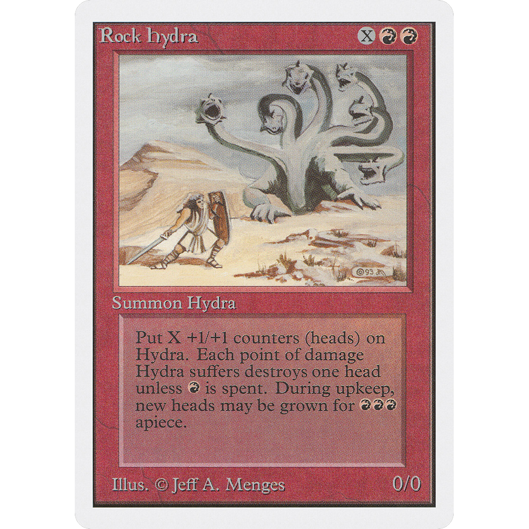 MTG Singles - Rock Hydra - Unlimited - Regular