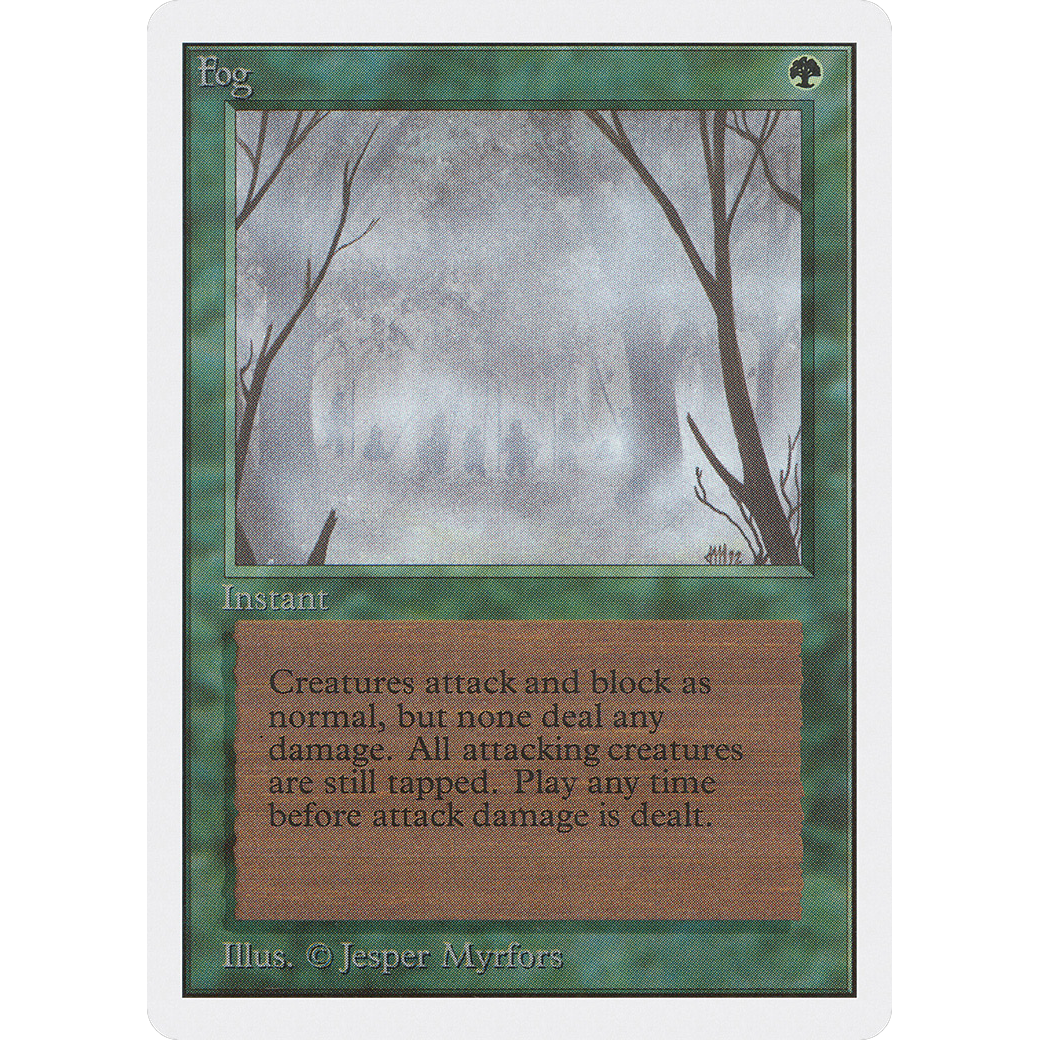 MTG Singles - Fog - Unlimited - Regular