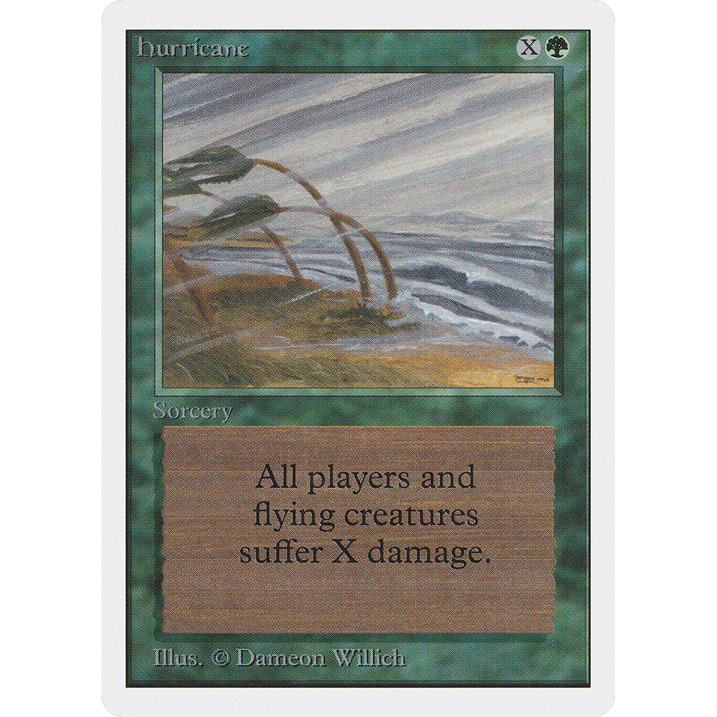 MTG Singles - Hurricane - Unlimited - Regular