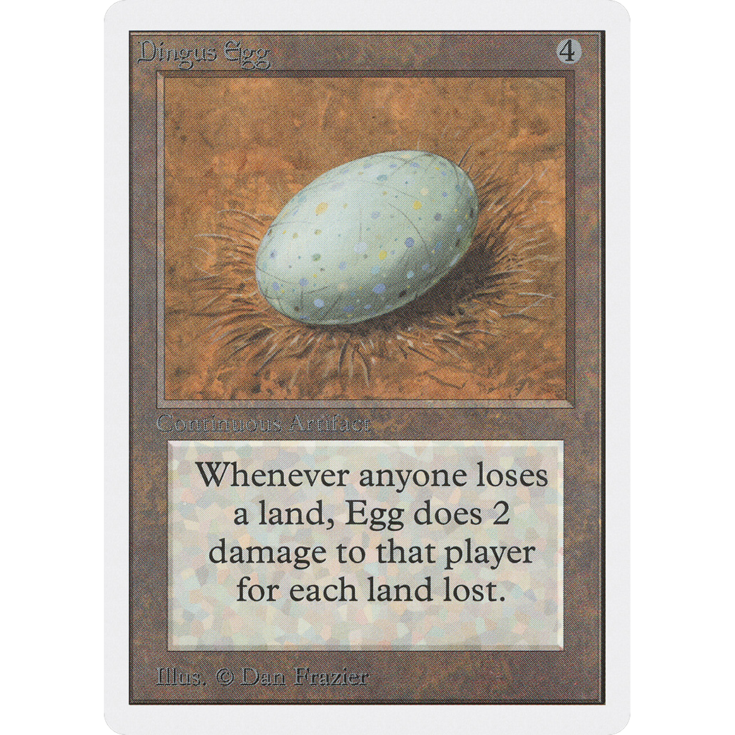 MTG Singles - Dingus Egg - Unlimited - Regular