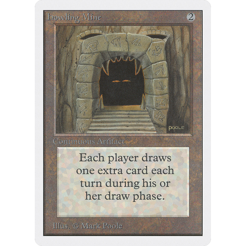 MTG Singles - Howling Mine - Unlimited - Regular