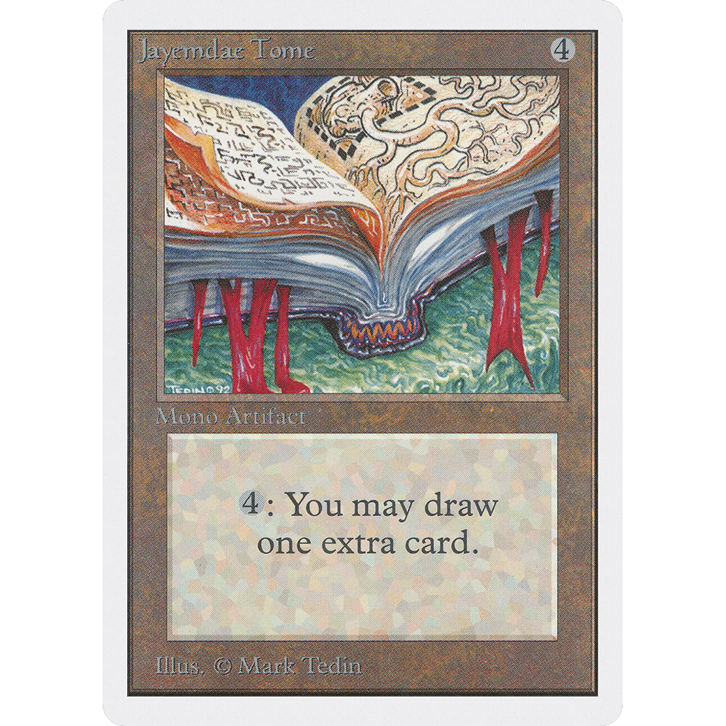 MTG Singles - Jayemdae Tome - Unlimited -