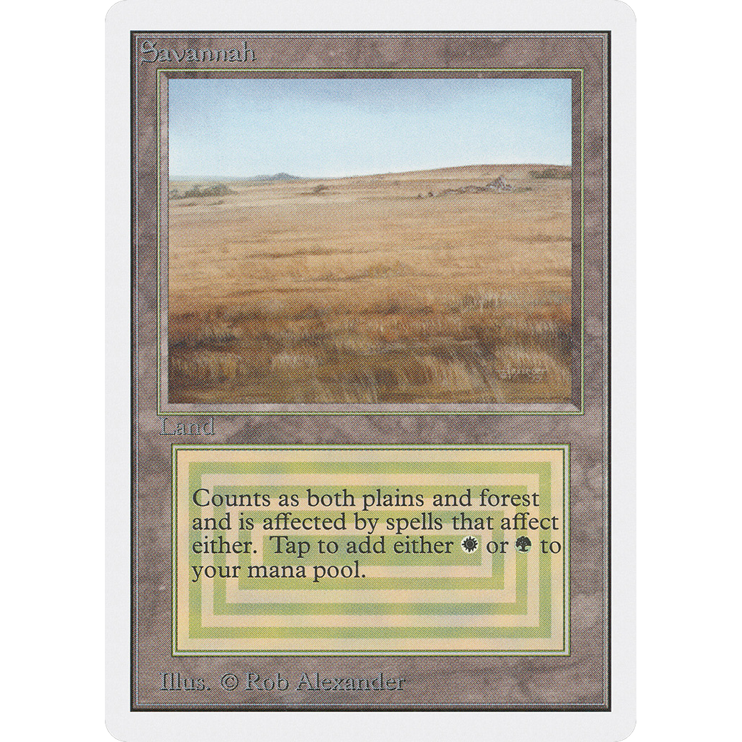 MTG Singles - Savannah - Unlimited -