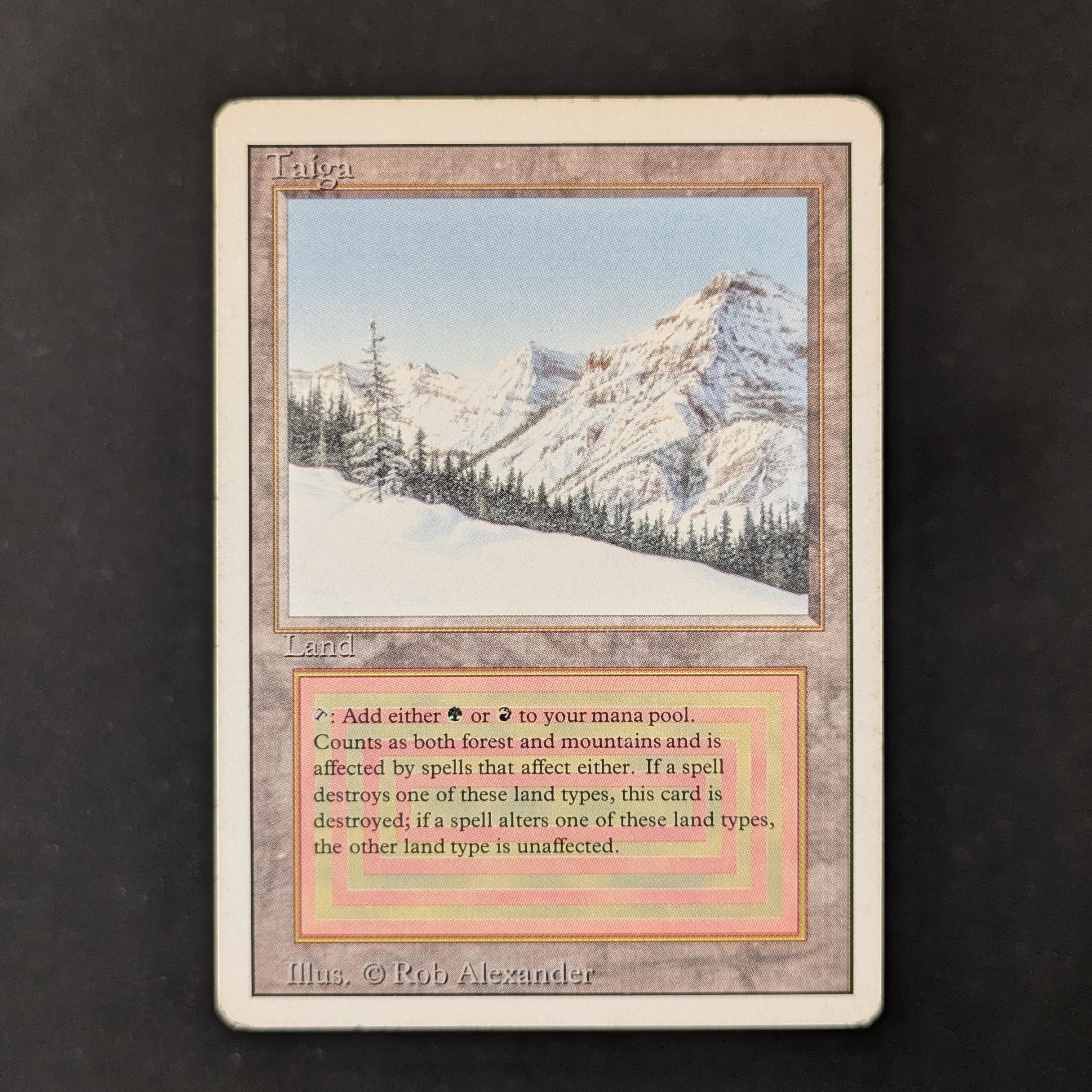 MTG Singles - Taiga - Revised - PL - 30210