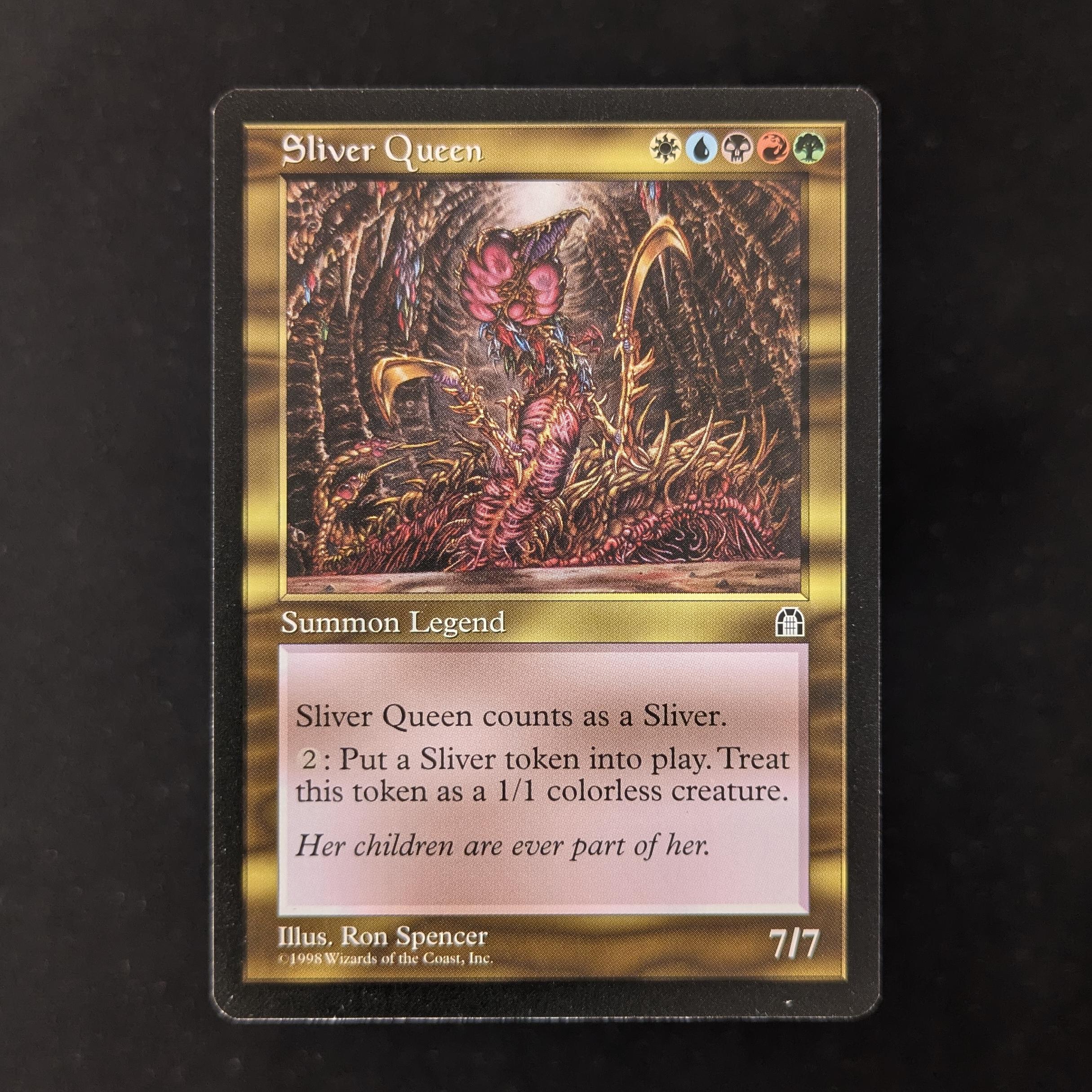 MTG Singles - Sliver Queen - Stronghold - English - EX - 30250