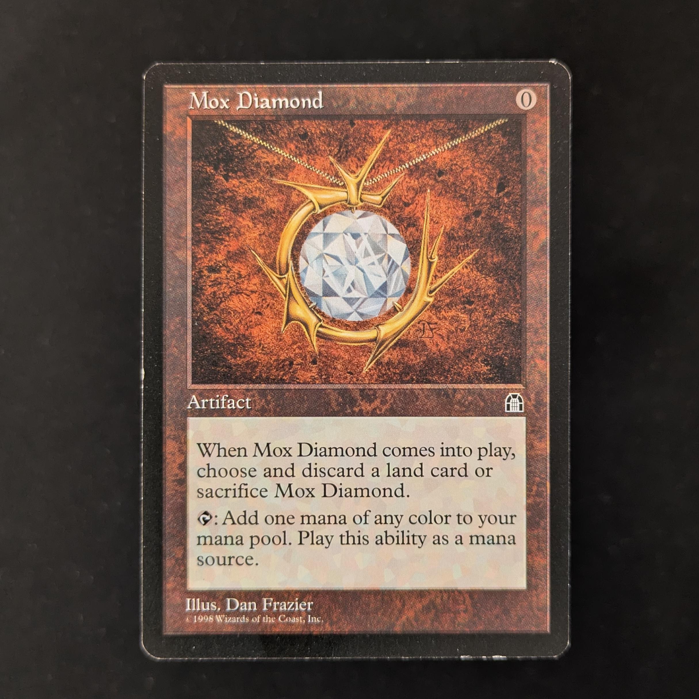 MTG Singles - Mox Diamond - Stronghold - English - GD - DENT - 30253