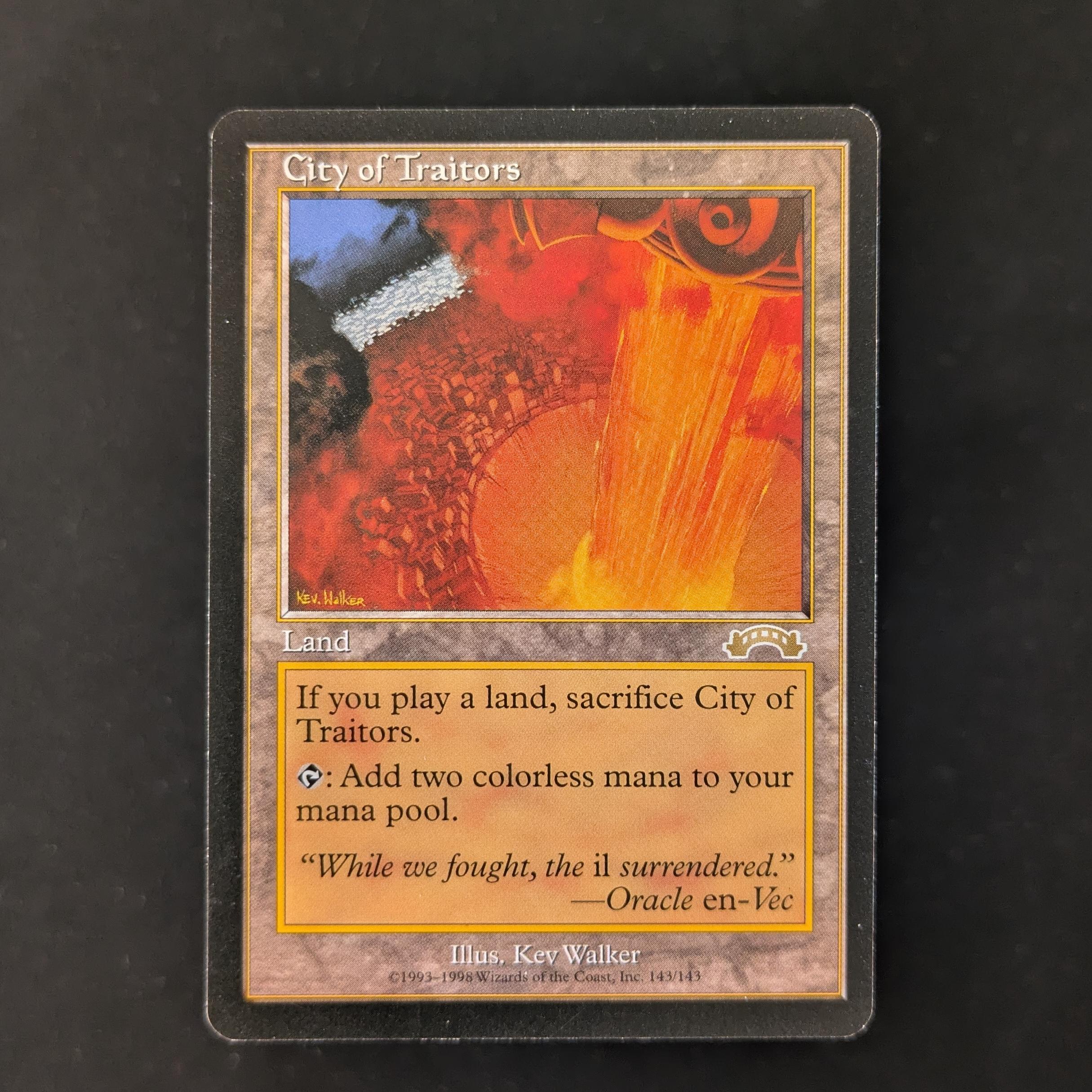 MTG Singles - City of Traitors - Exodus - English - EX - 30256
