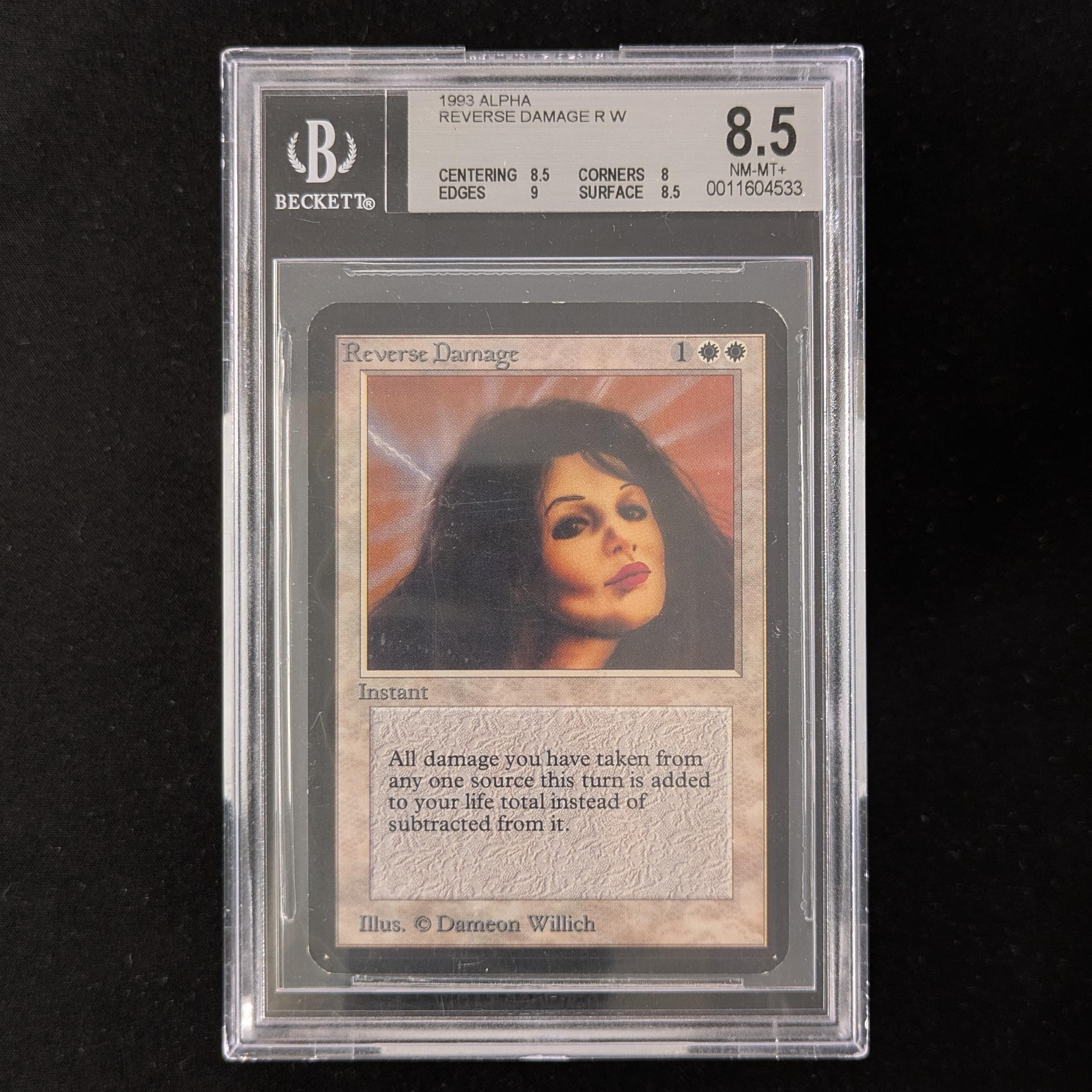 MTG Singles - Reverse Damage - Alpha - BGS 8.5 - 30293