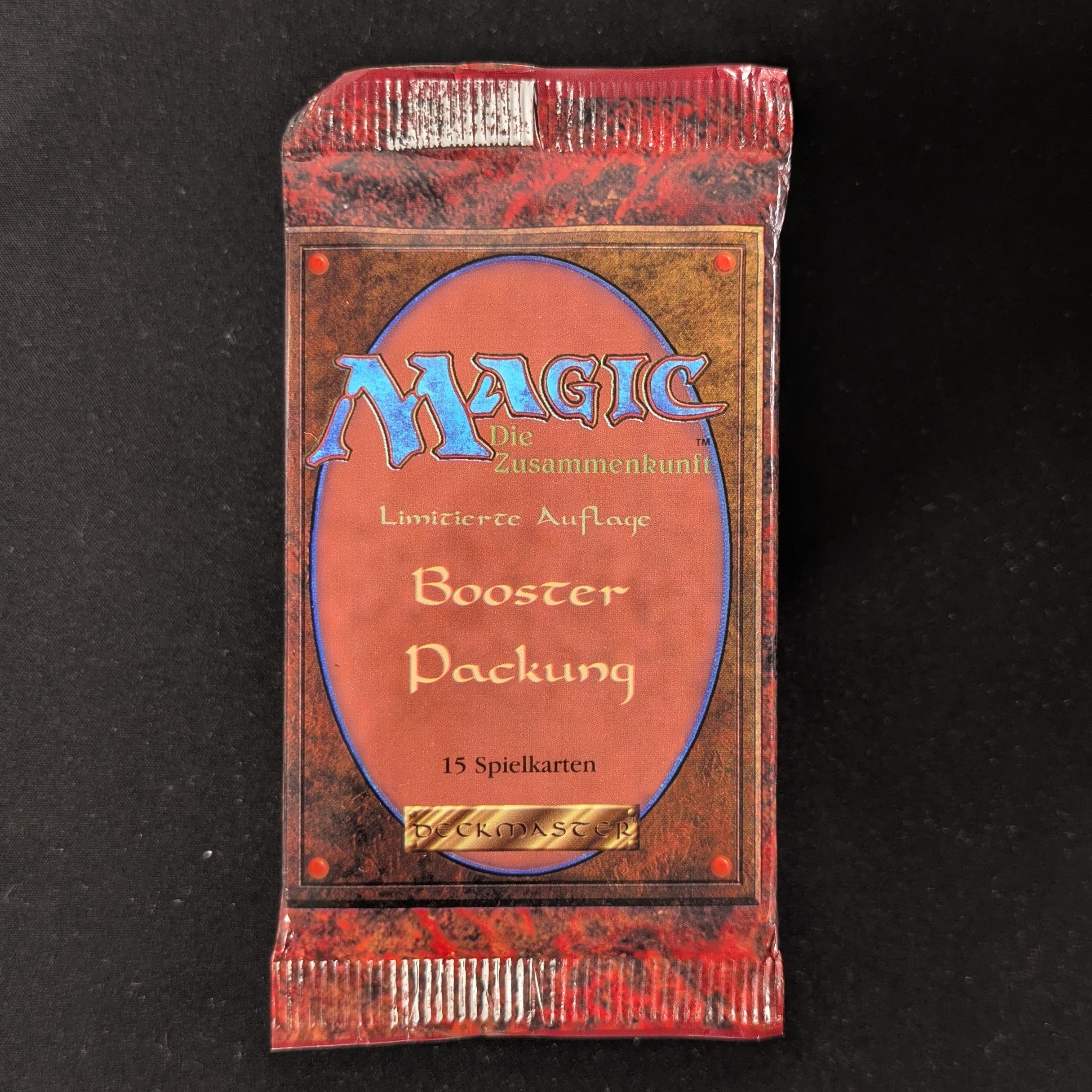 MTG Sealed Product - Foreign Black Bordered Booster Pack - German - Sealed - 30300