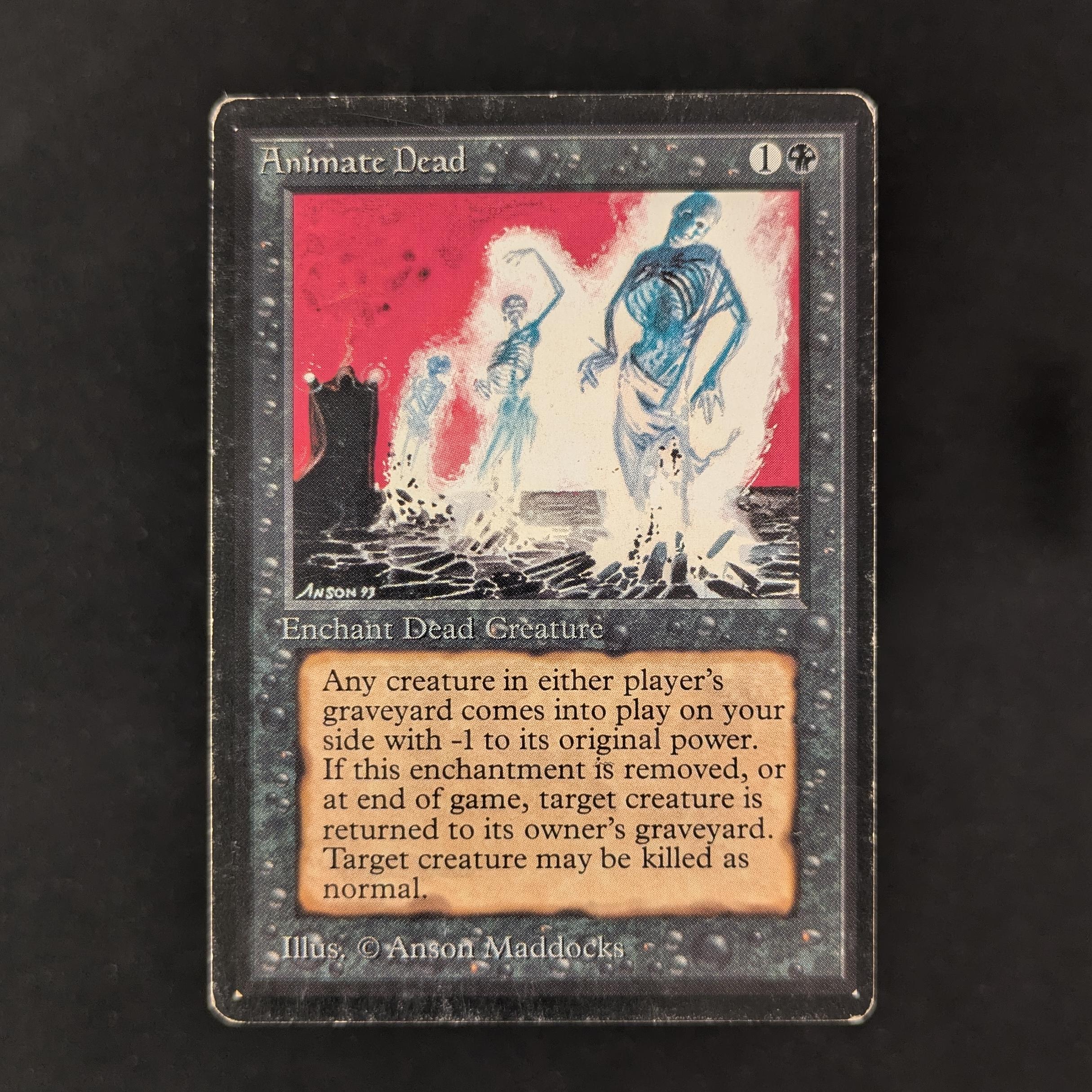 MTG Singles - Animate Dead - Beta - PL - 30394