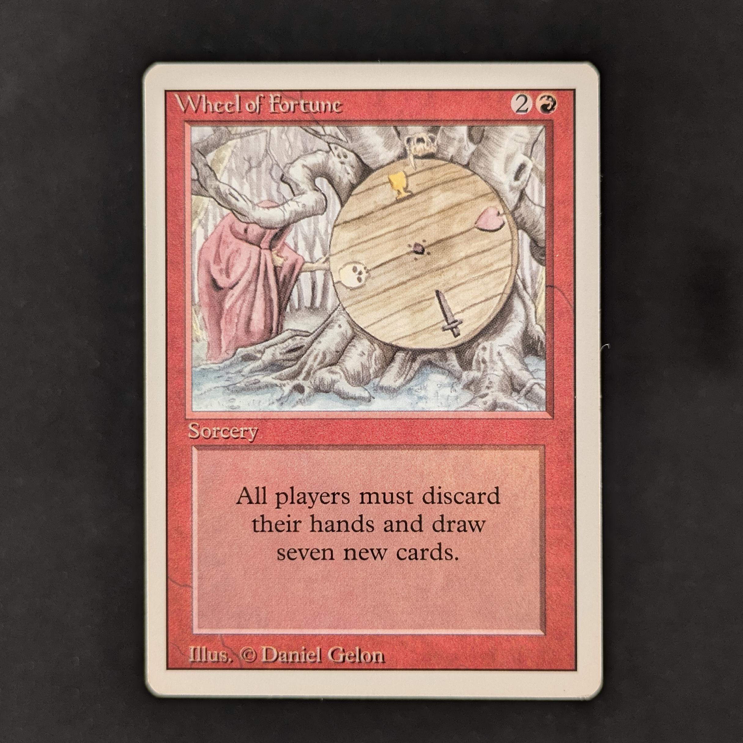 MTG Singles - Wheel of Fortune - Revised - LP - 30396