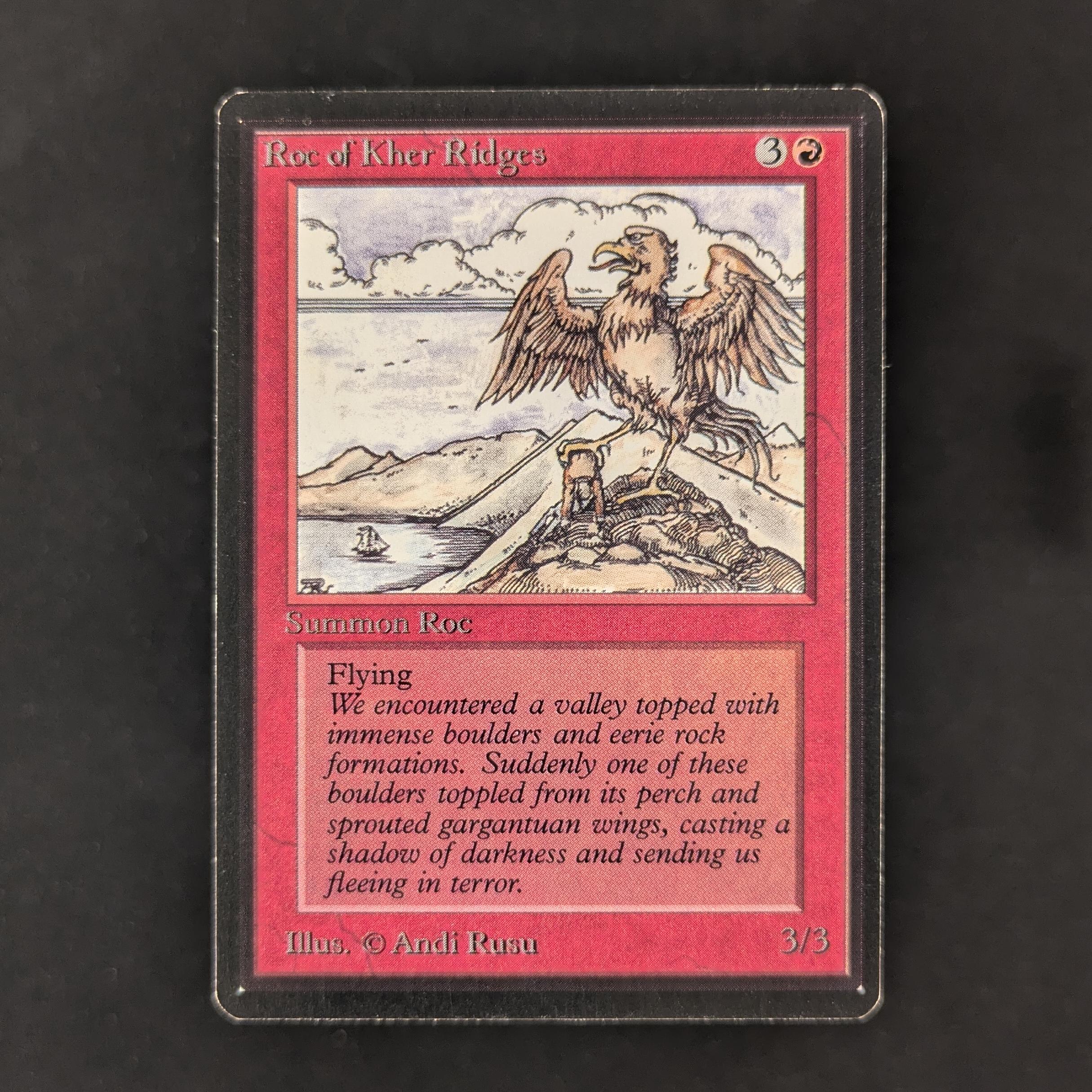 MTG Singles - Roc of Kher Ridges - Beta - GD - 30422