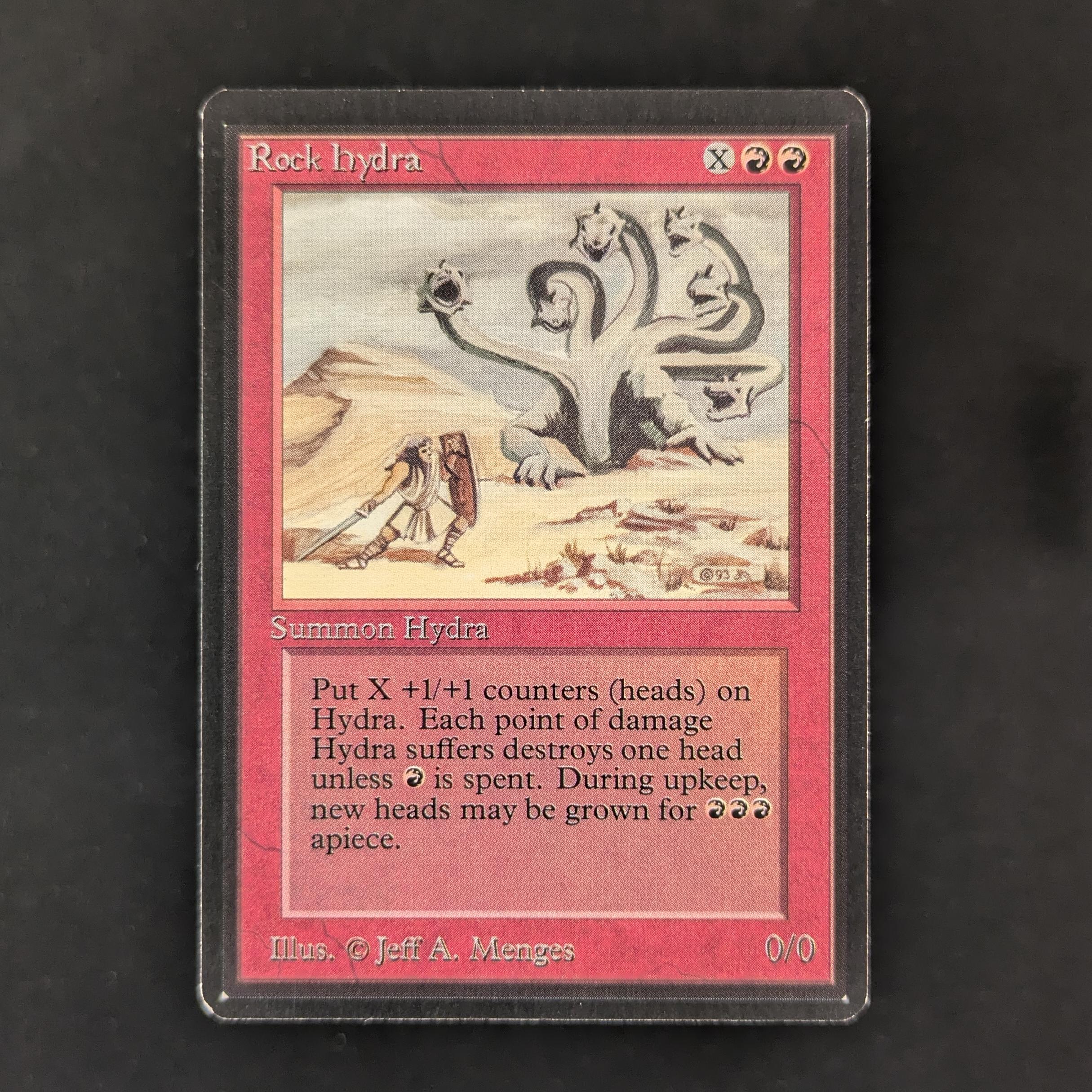MTG Singles - Rock Hydra - Beta - EX - 30423