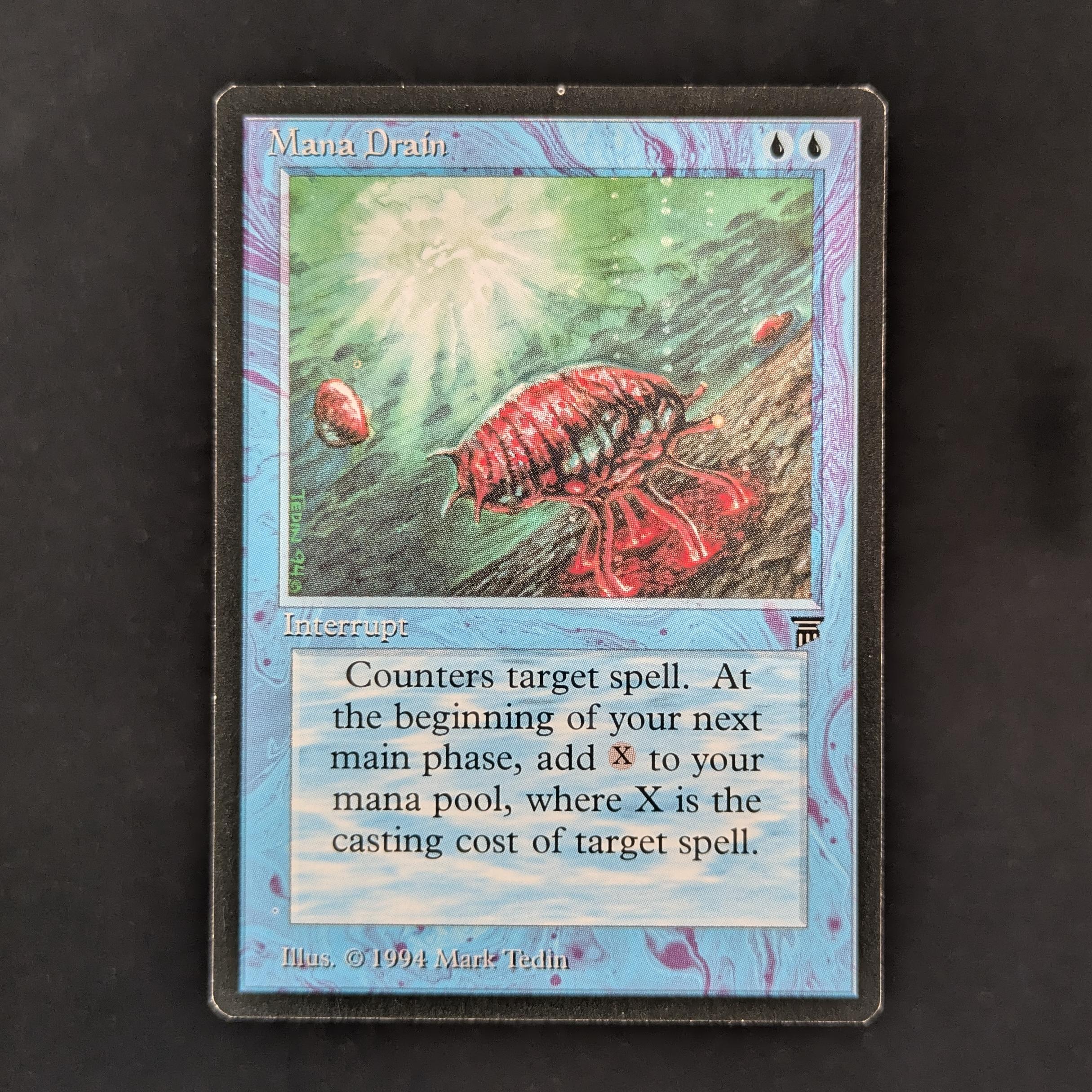 MTG Singles - Mana Drain - Legends - EX - 30540