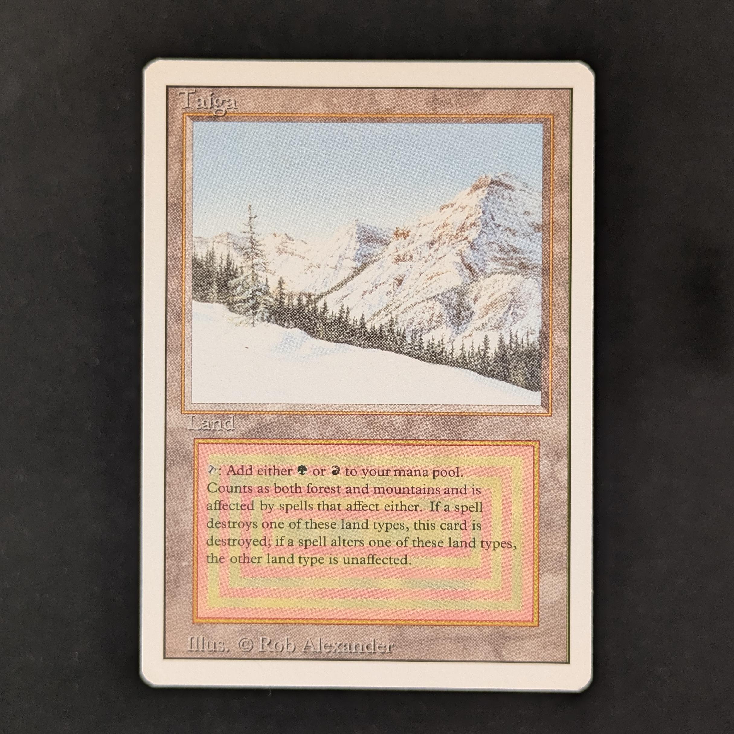 MTG Singles - Taiga - Revised - GD - 30566