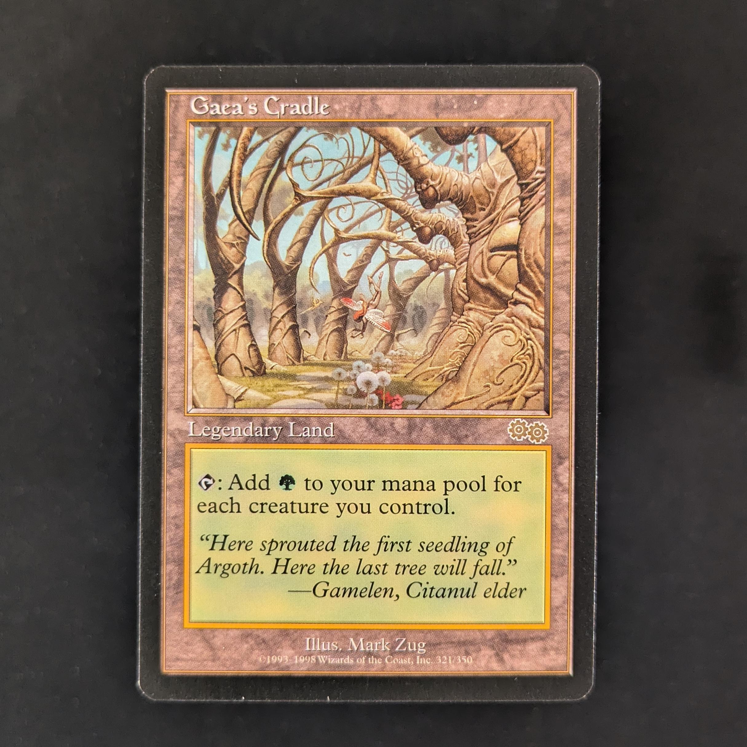 MTG Singles - Gaea's Cradle - Urza's Saga - English - NM - 30576