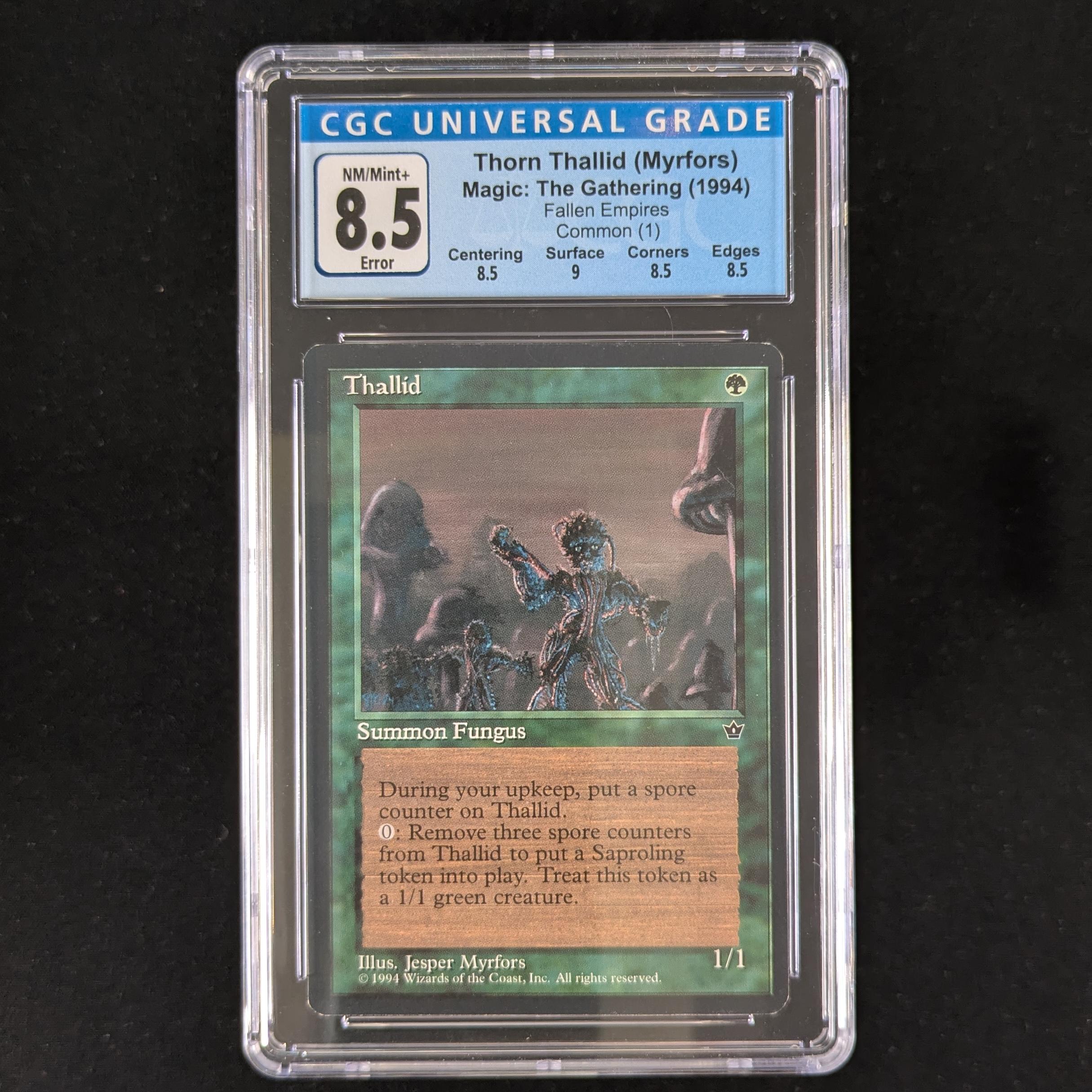 Thallid - Fallen Empires: Wyvern Misprint - BGS 8.5