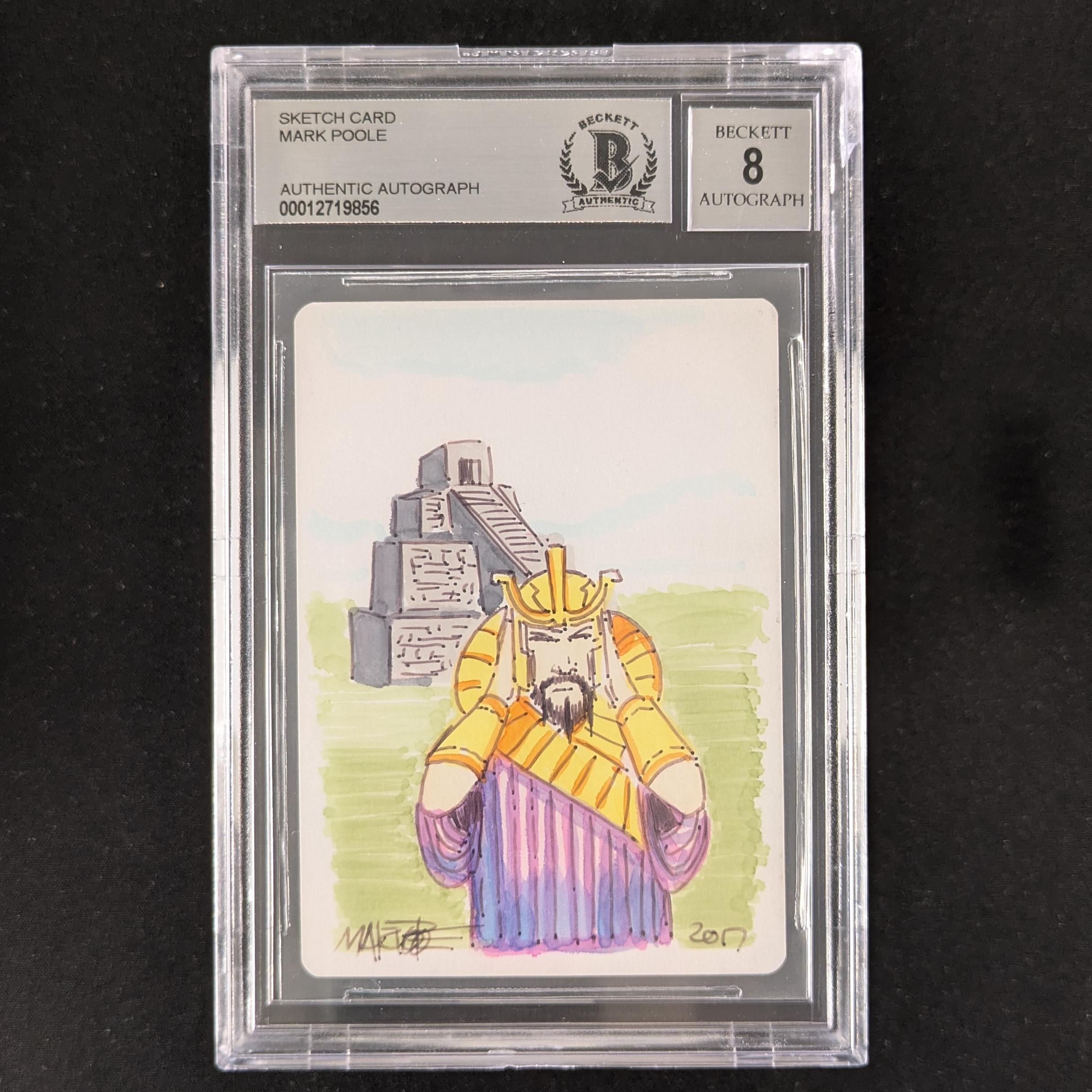 MTG Singles - War-Spike Changeling - Mark Poole - BGS, ARTIST PROOF, ANCESTRAL RECALL SKETCH -