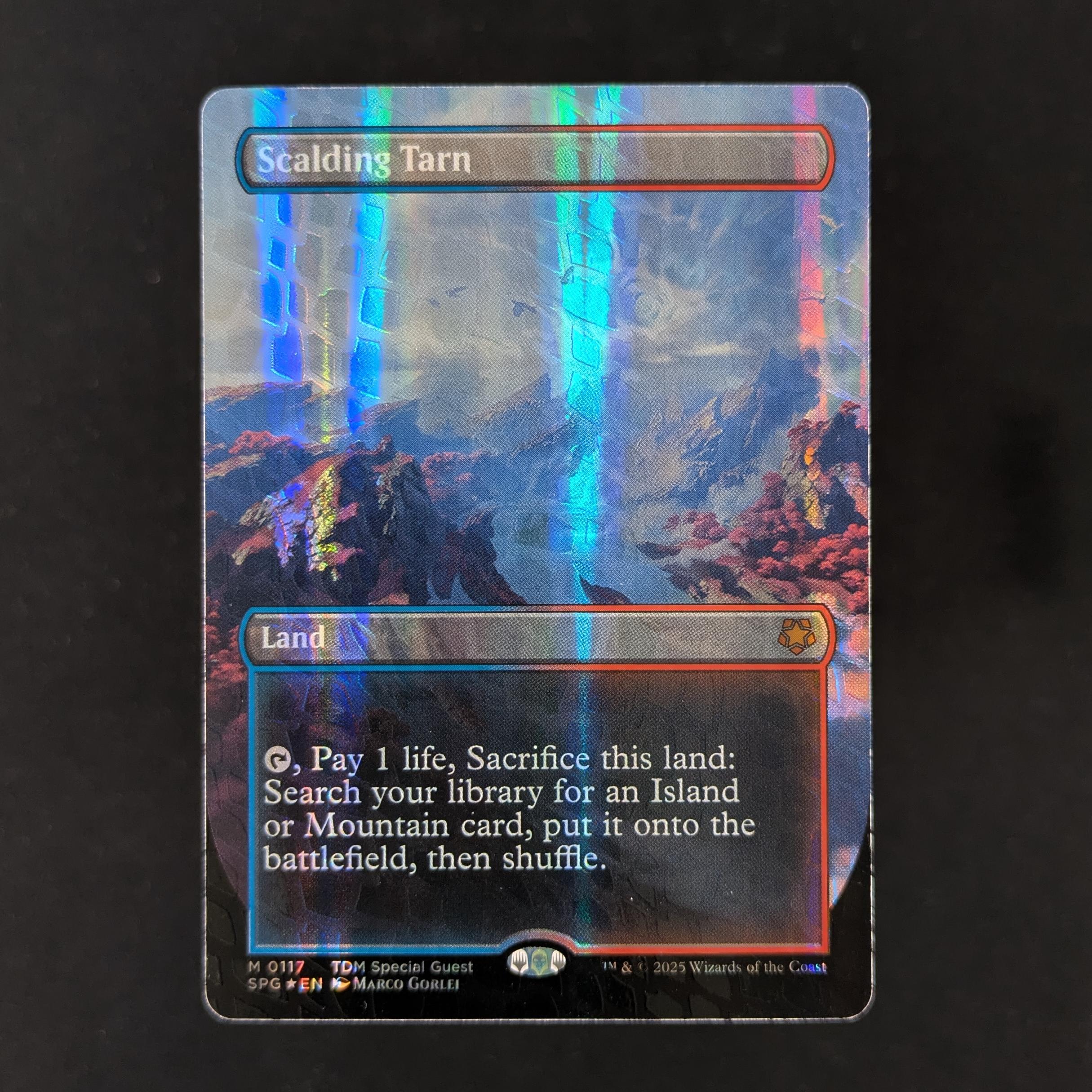 FOIL] Scalding Tarn (Dragonscale Foil) - Special Guests - NM