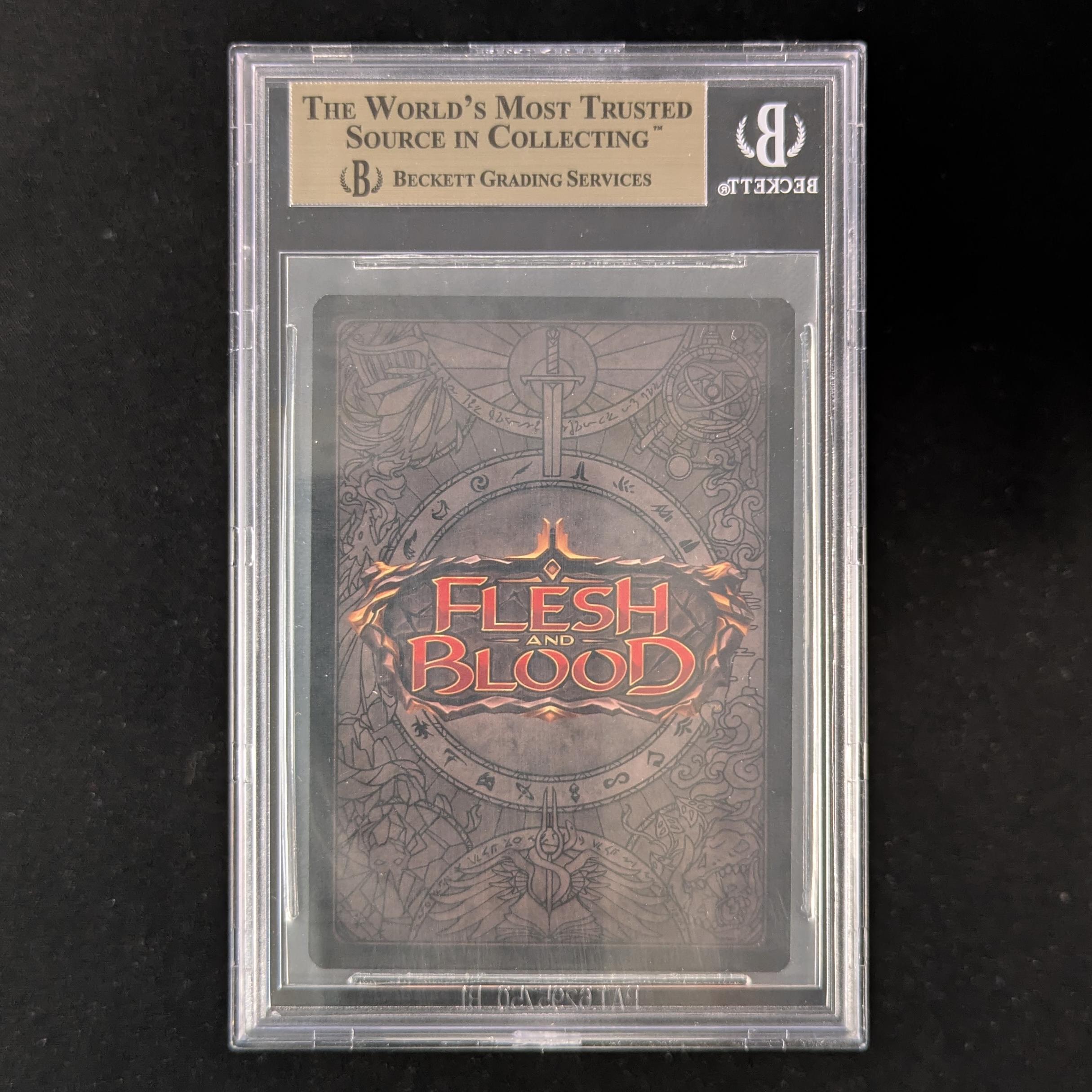 FAB Singles - Heart of Fyendal (Cold Foil) - - Welcome to Rathe Alpha - BGS 9.5 -