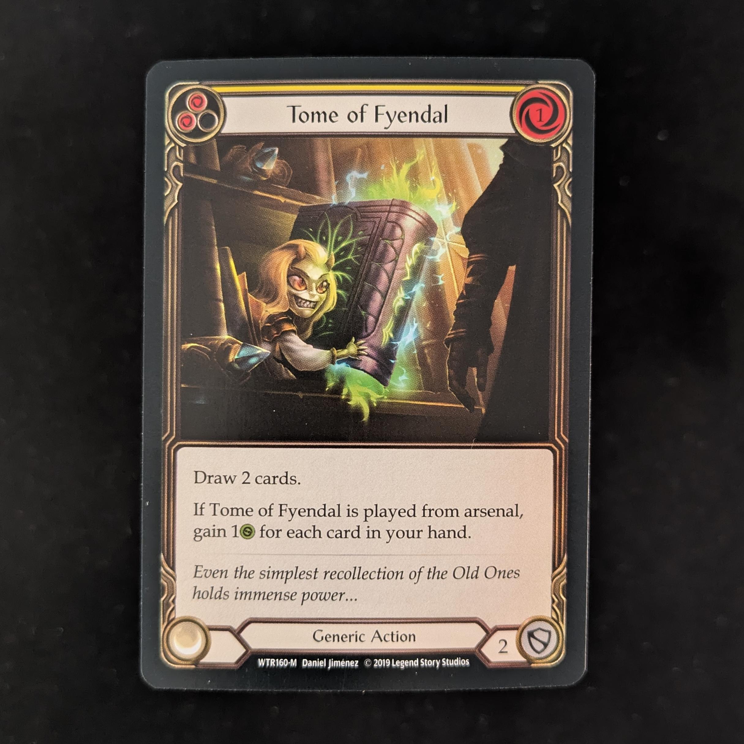 FAB Singles - Tome of Fyendal (Rainbow Foil) - - Welcome to Rathe Alpha - NM -